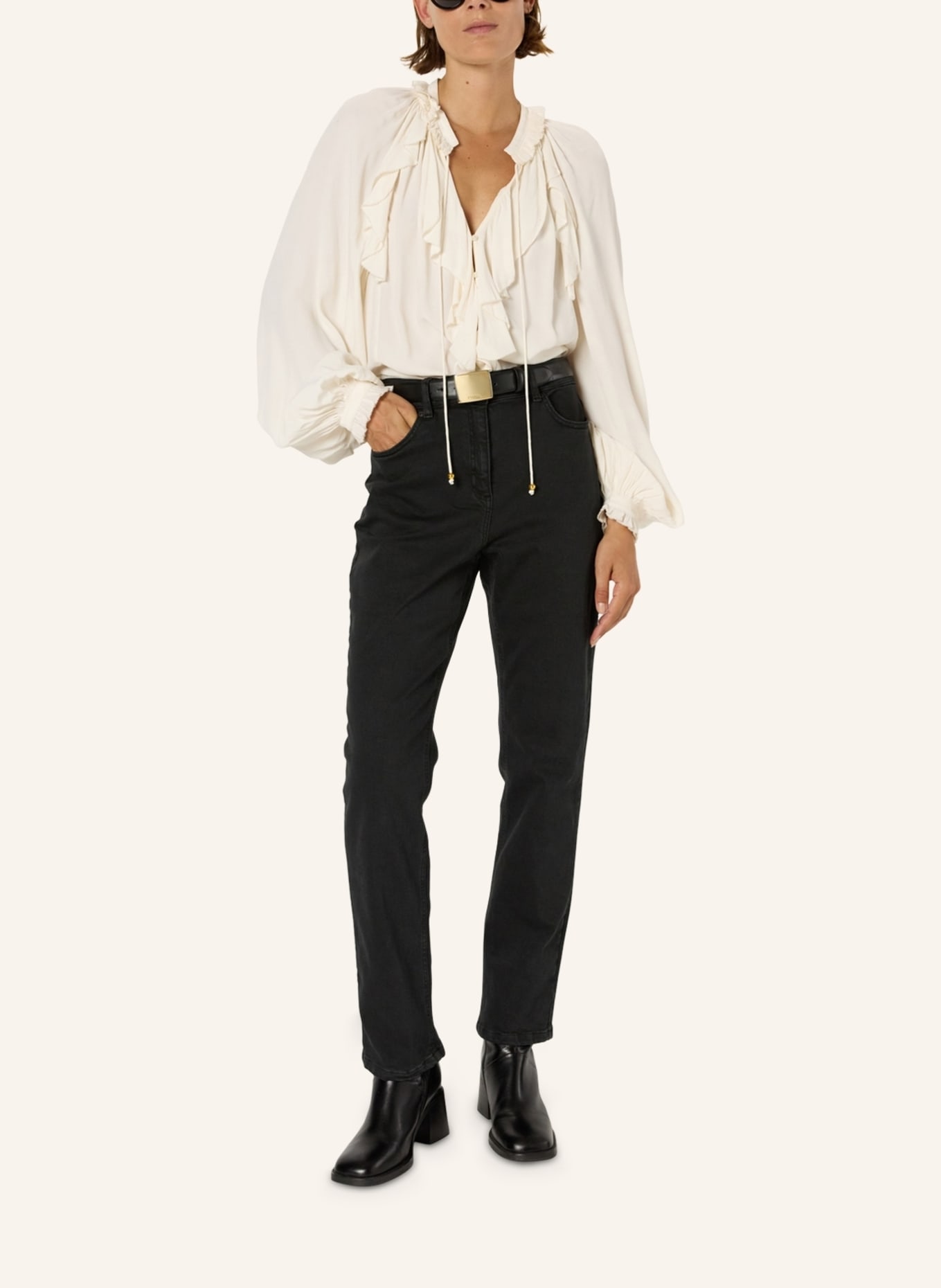 GERARD DAREL Jeans CARMEN: SCHWARZ