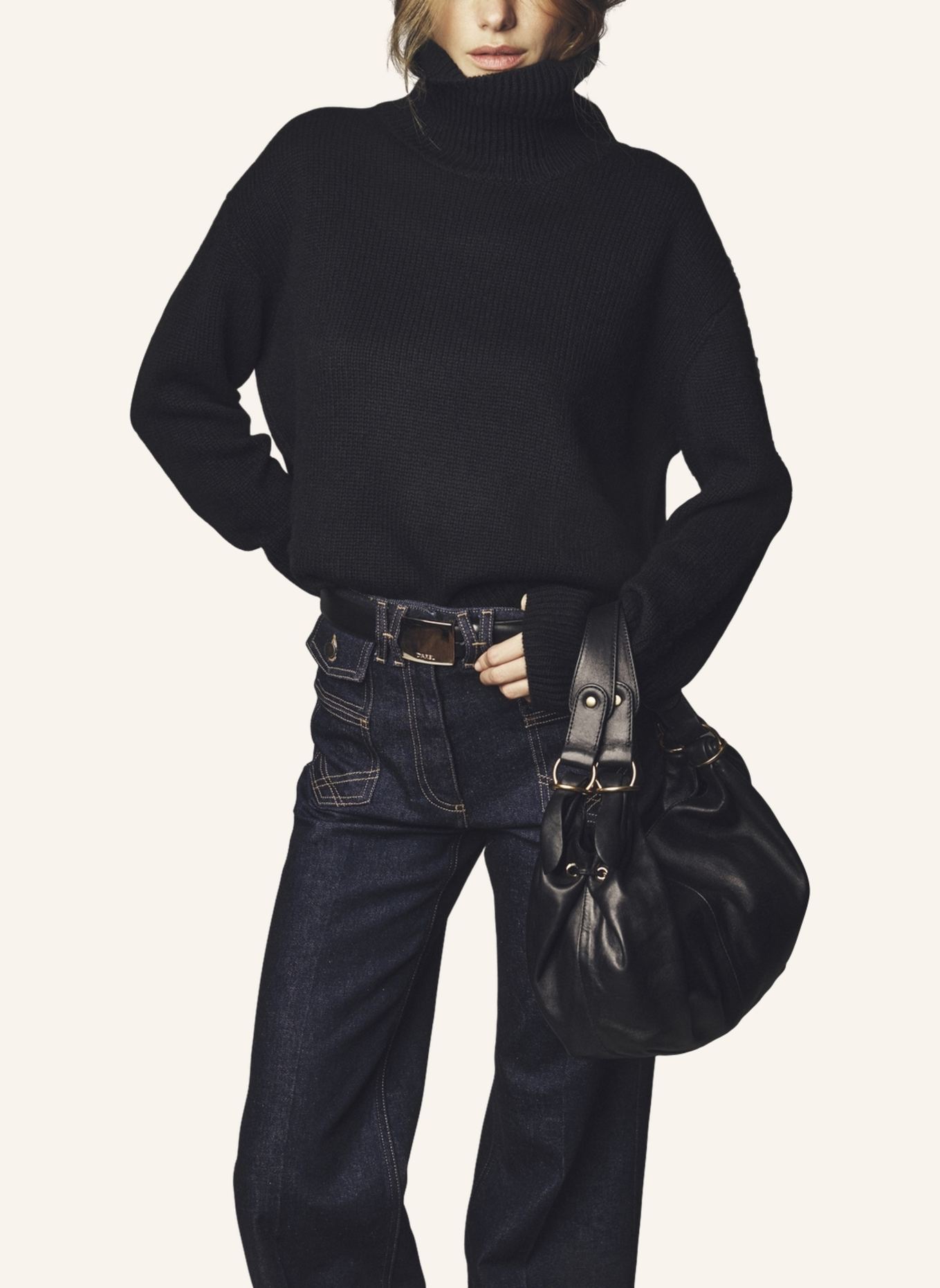 GERARD DAREL Pullover EDANA: SCHWARZ