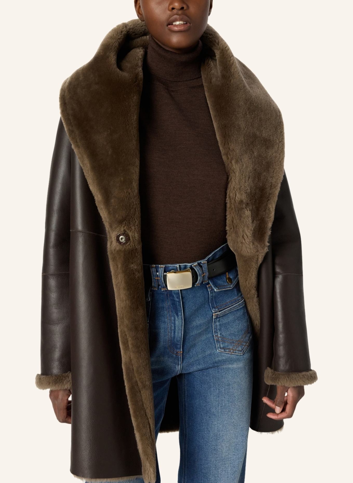 GERARD DAREL Mantel MELINA: HELLBRAUN