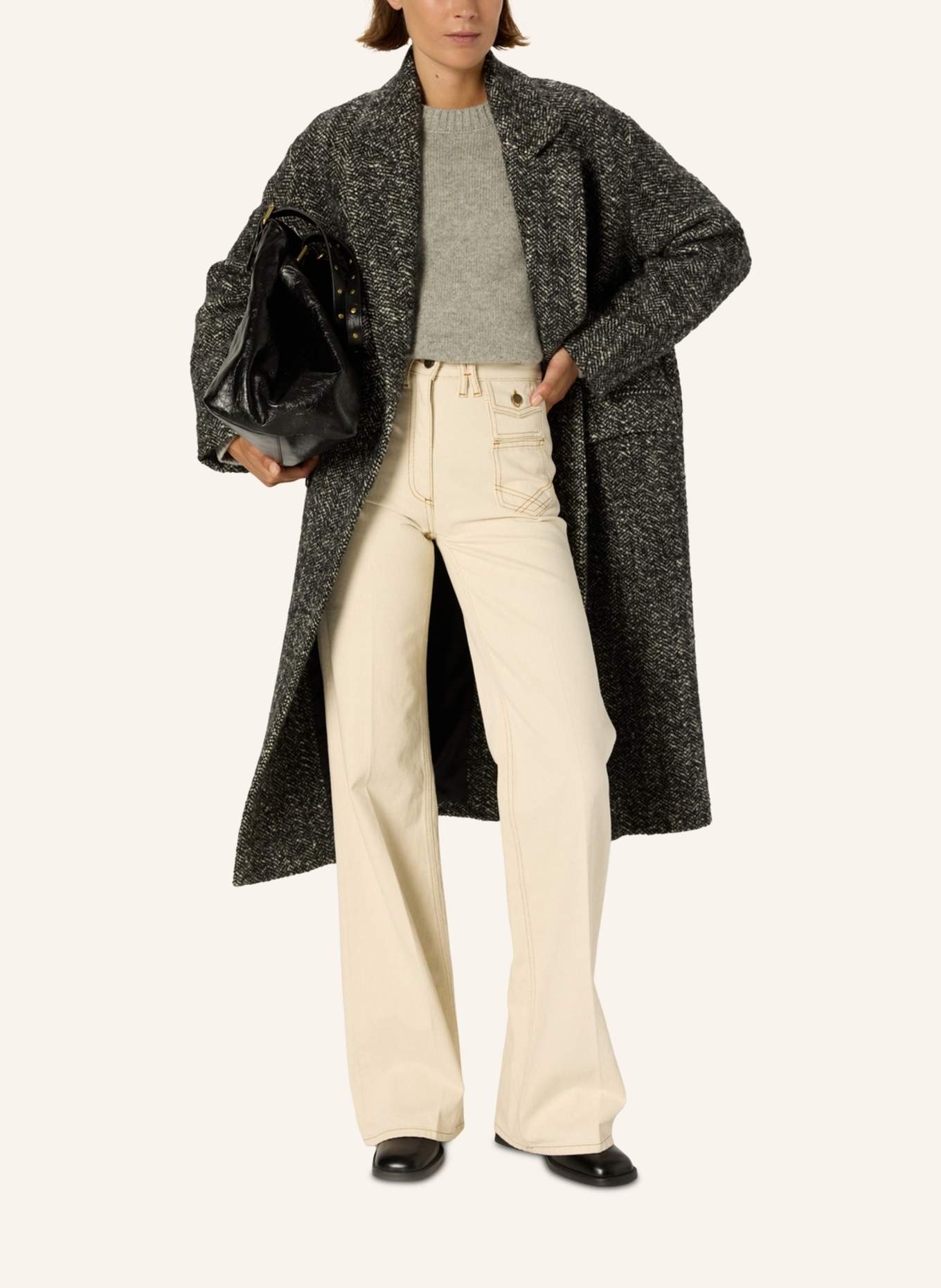 GERARD DAREL Mantel MOLY: SCHWARZ