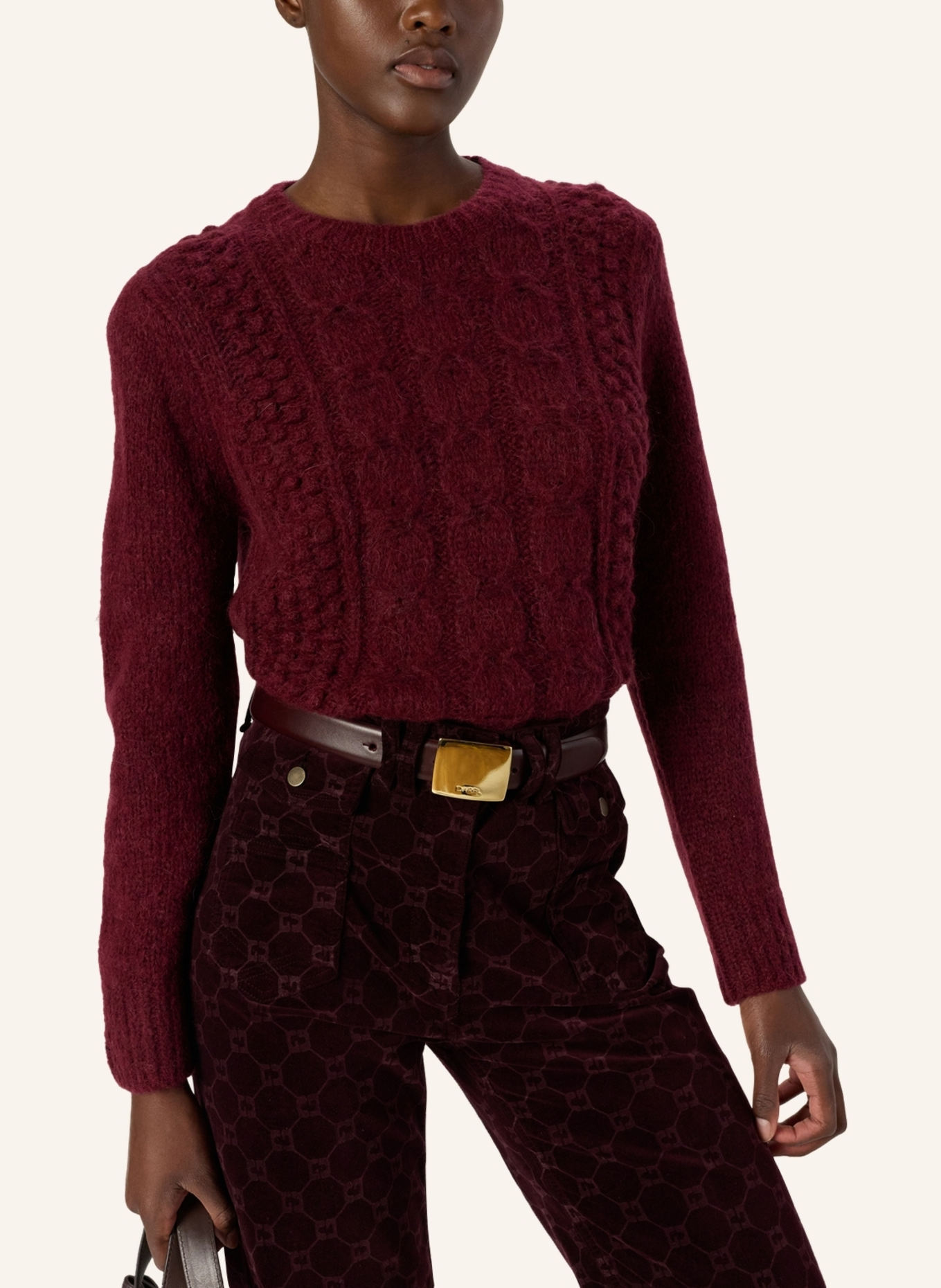 GERARD DAREL Pullover ESPERANZA: DUNKELROT