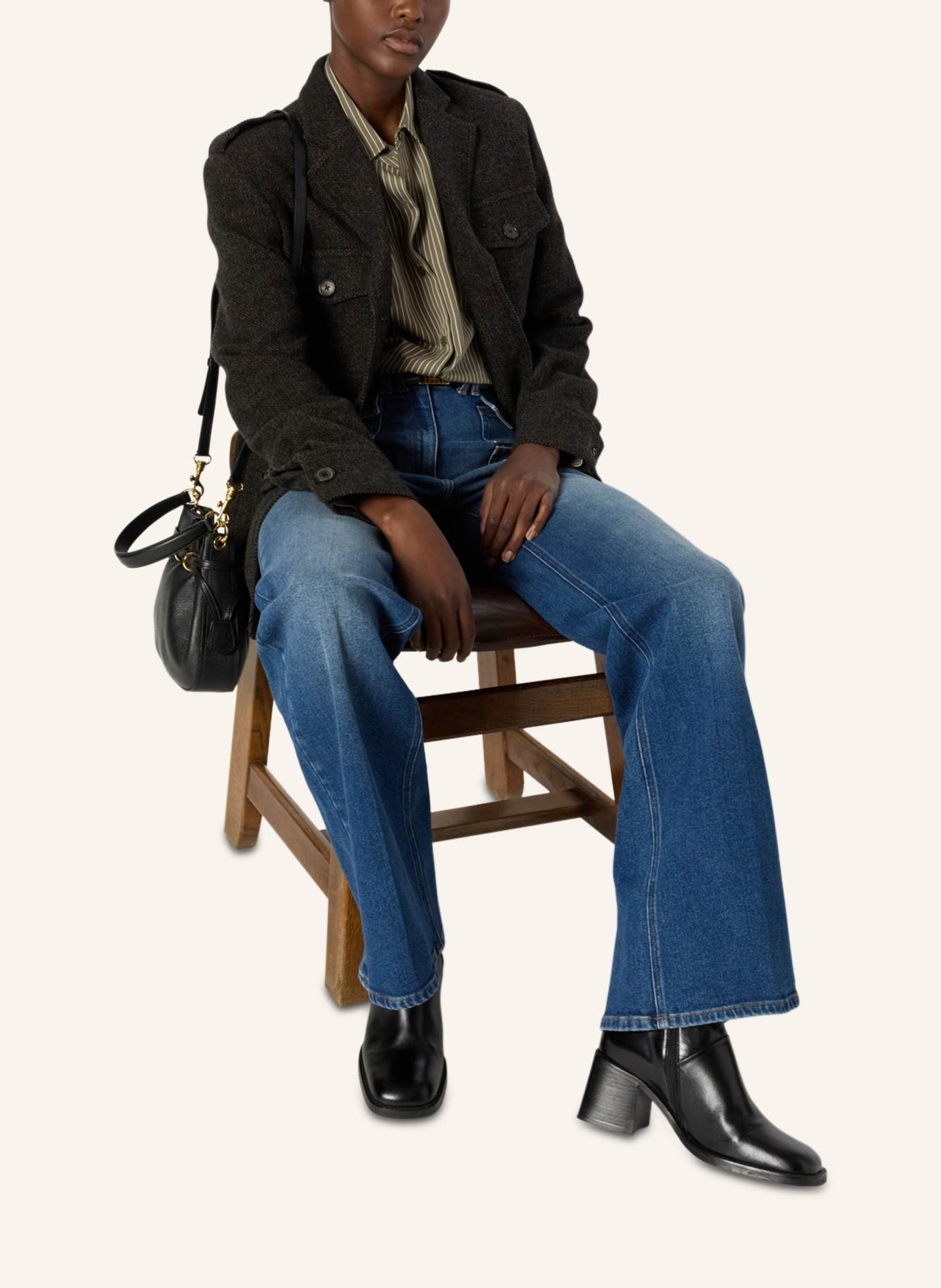 GERARD DAREL Jacke NADIRA: GRAU