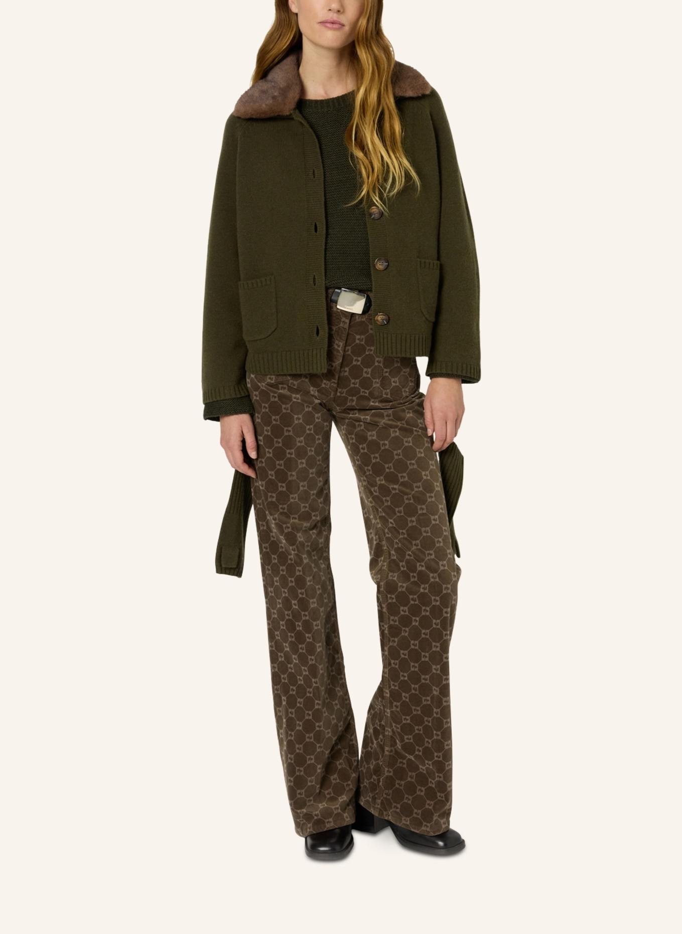 GERARD DAREL Strickjacke ELENA: KHAKI