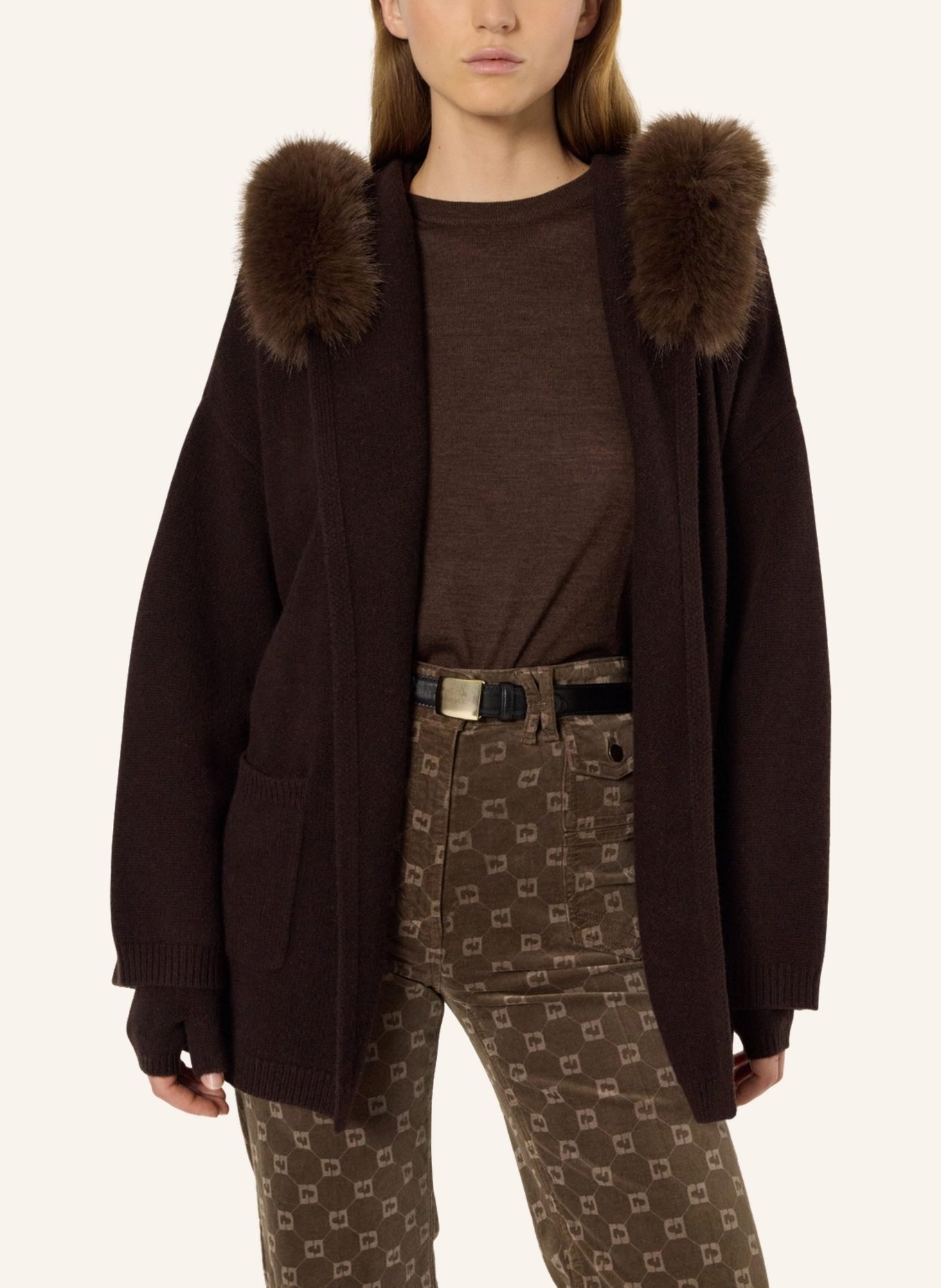 GERARD DAREL Strickjacke ELO: BRAUN