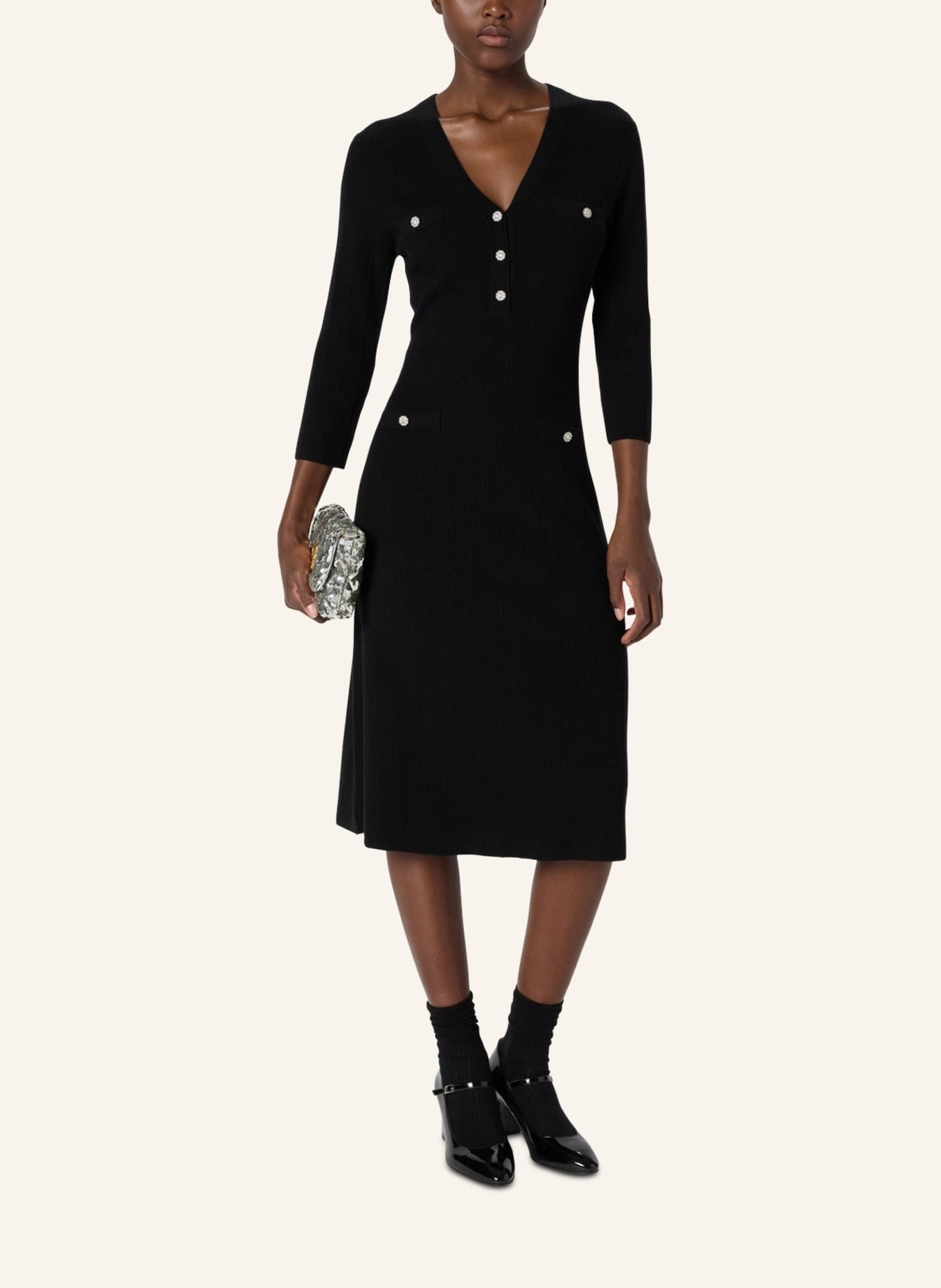 GERARD DAREL Kleid LAIS: SCHWARZ