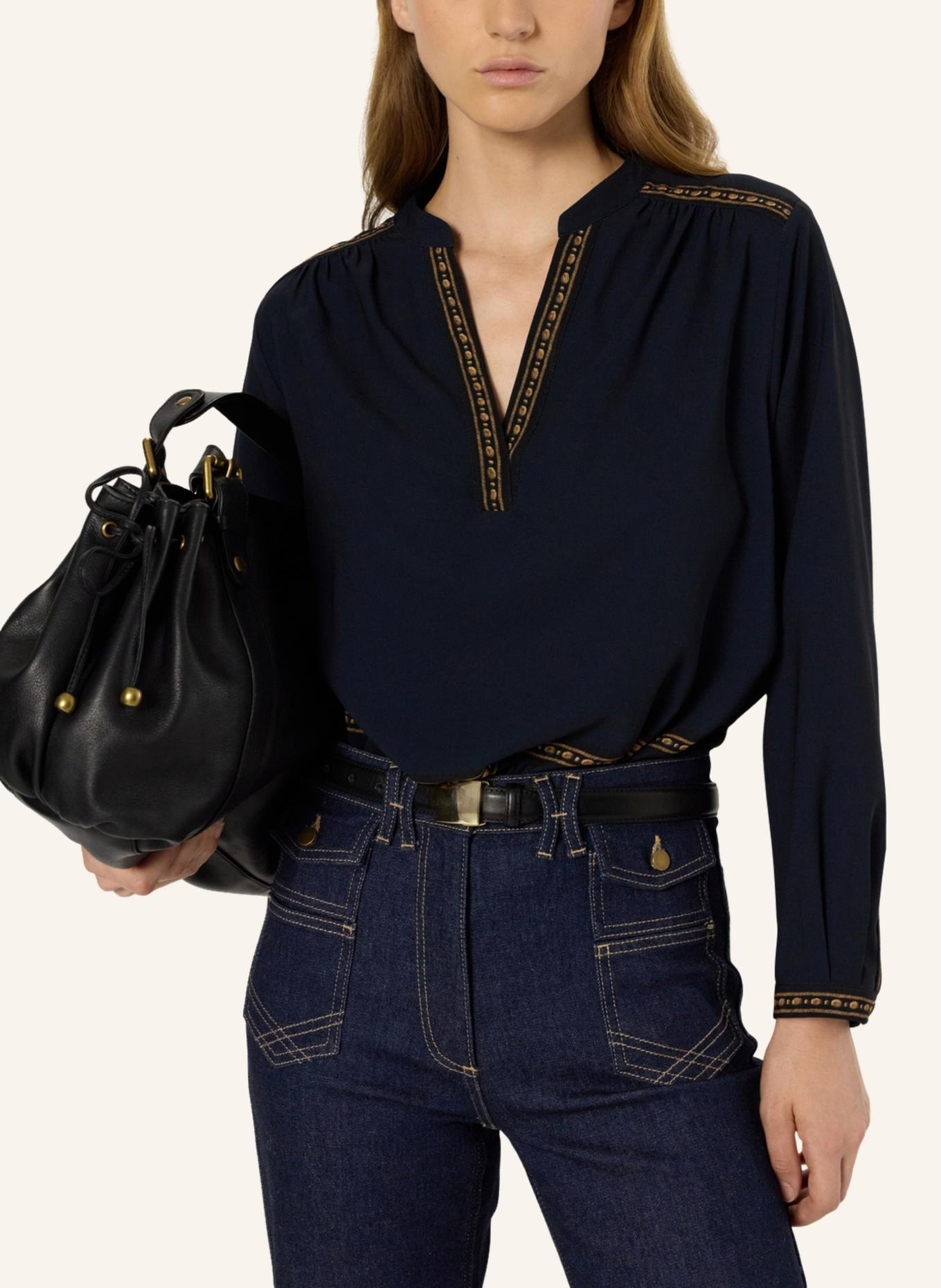 GERARD DAREL Bluse AURELIE: DUNKELBLAU