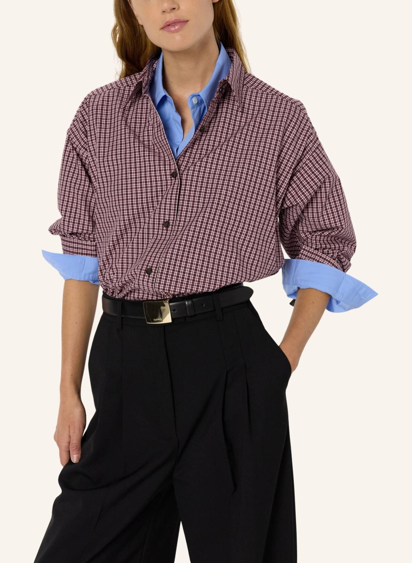 GERARD DAREL Bluse ATHEA: DUNKELROT