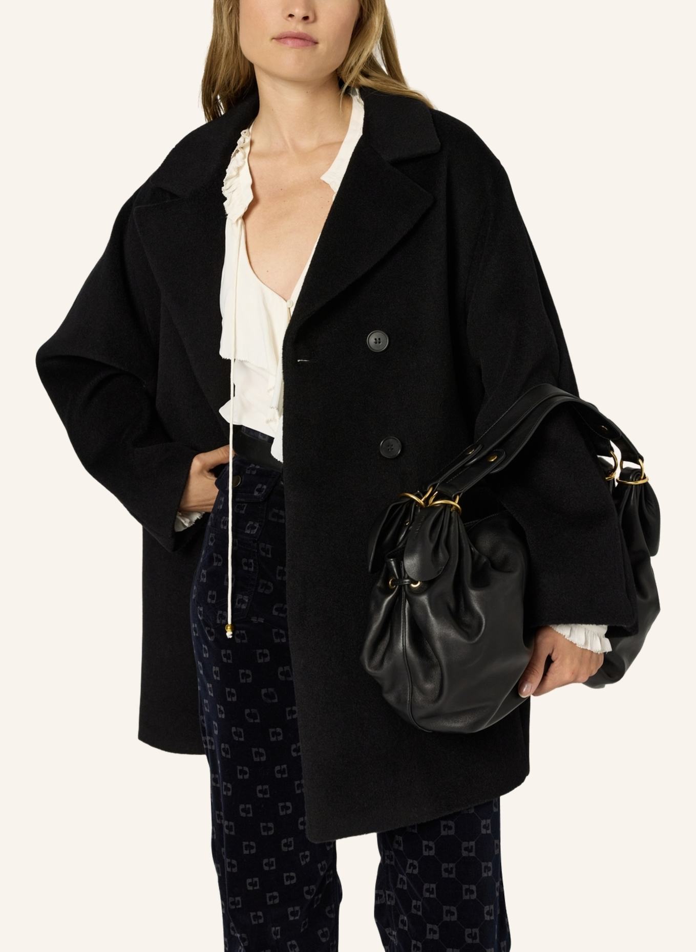 GERARD DAREL Mantel MAGALIE: SCHWARZ