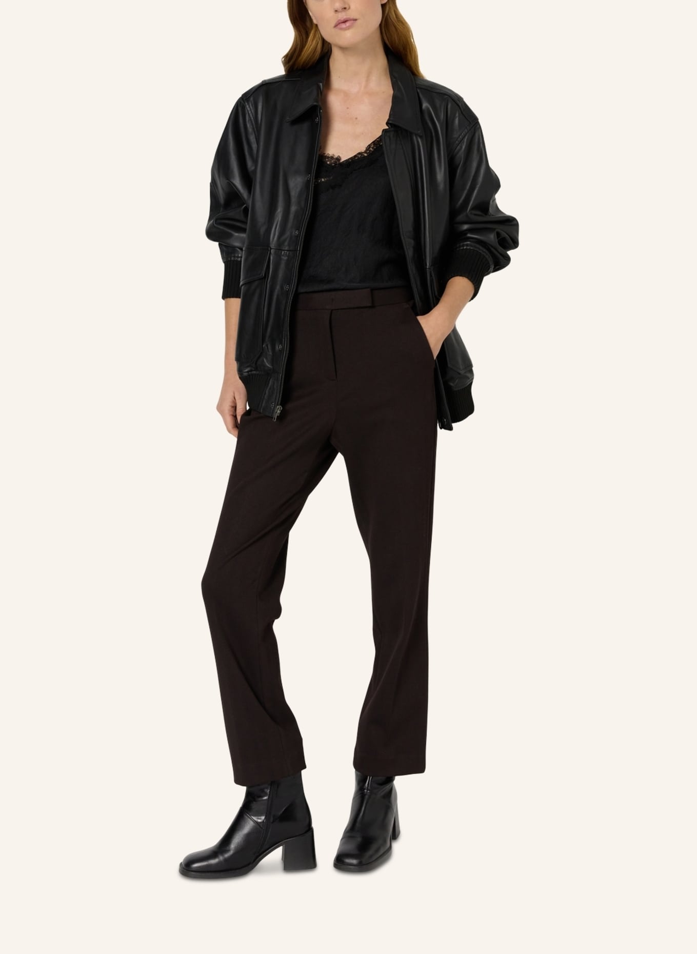 GERARD DAREL Hose CLAUDIE: BRAUN