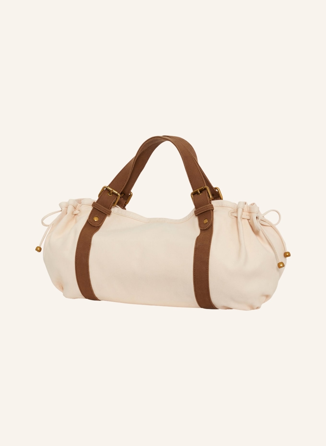 GERARD DAREL Tasche 24H: ECRU/BROWN
