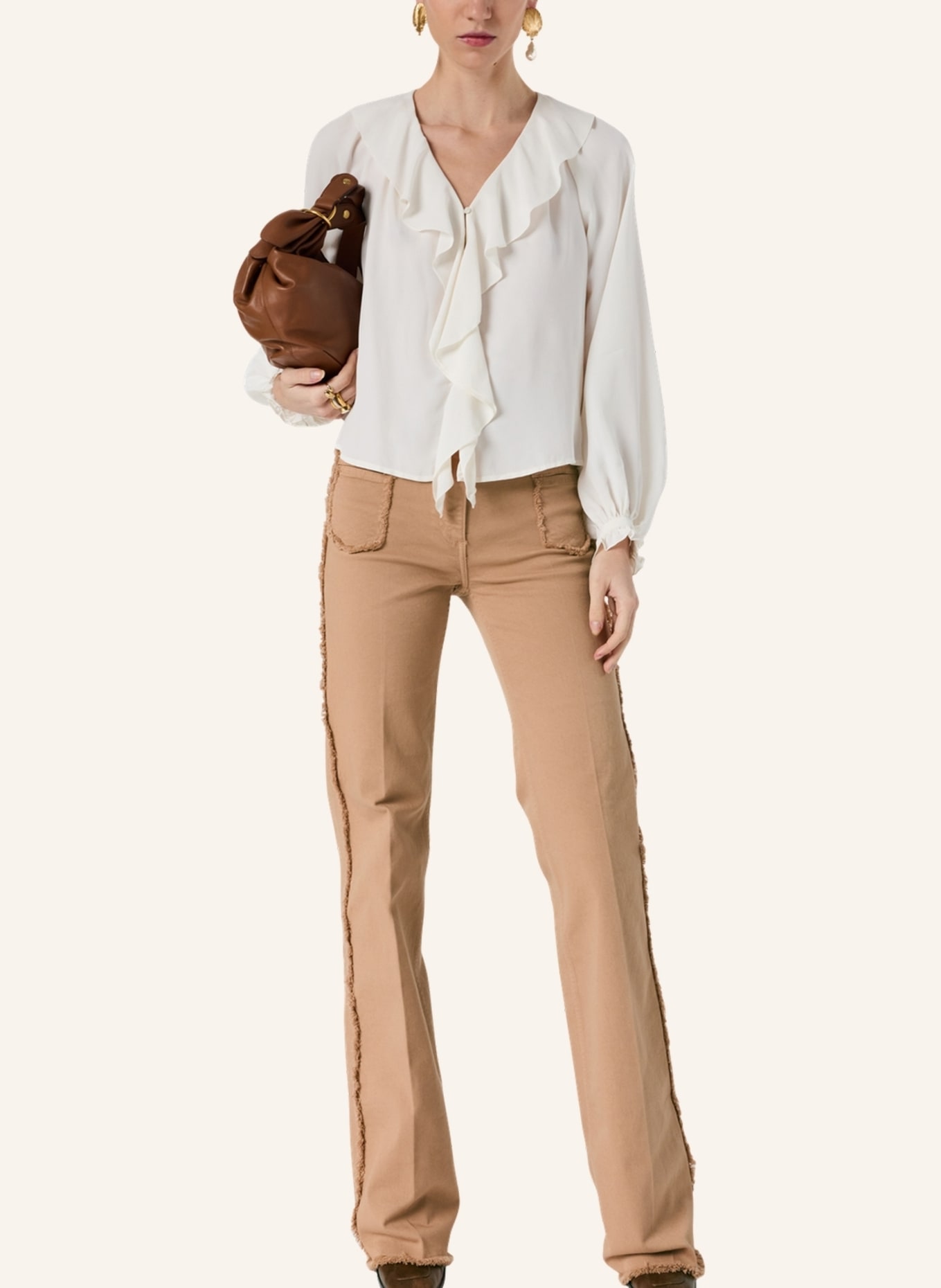 GERARD DAREL Bluse CISANA: ECRU