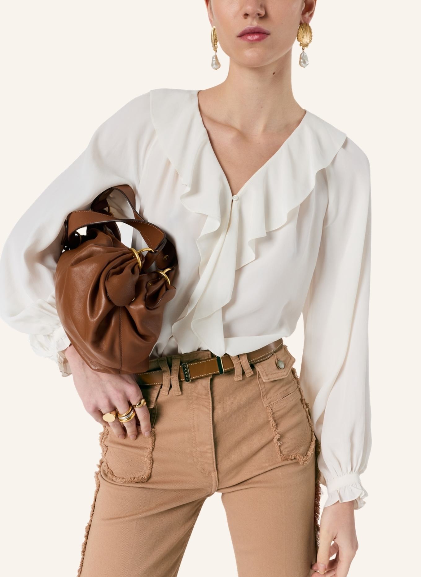 GERARD DAREL Bluse CISANA: ECRU