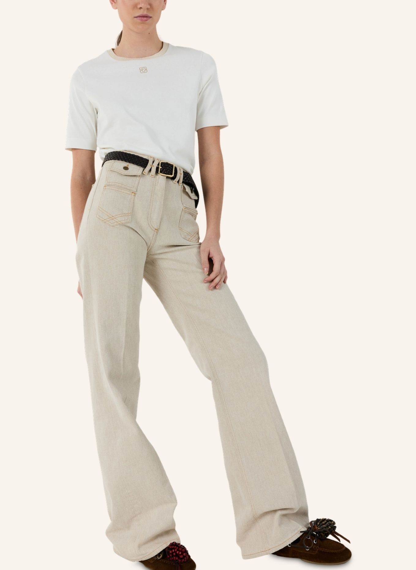 GERARD DAREL T-Shirt MAVIE: ECRU