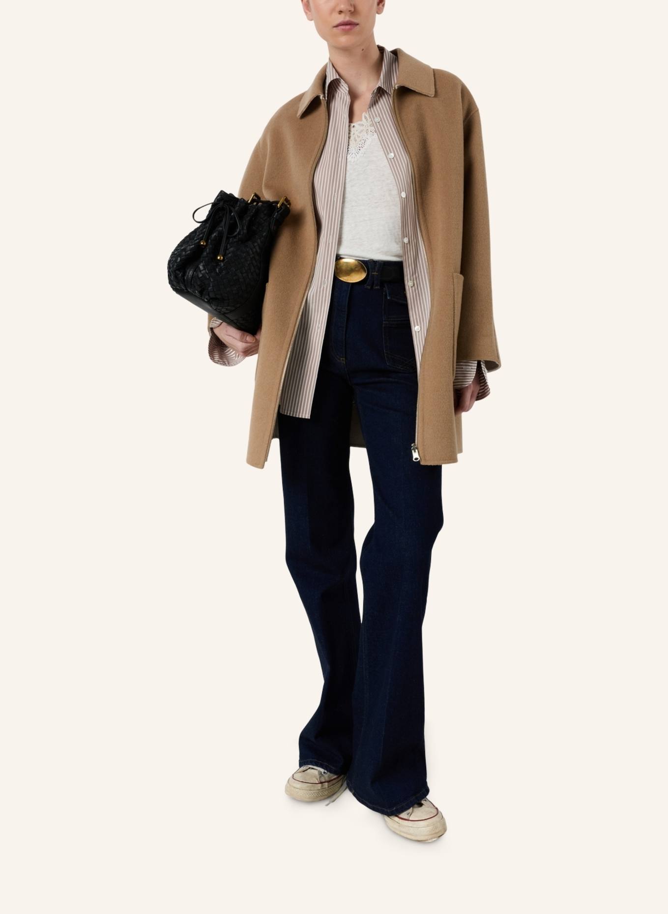 GERARD DAREL Mantel PRISCA: BRAUN