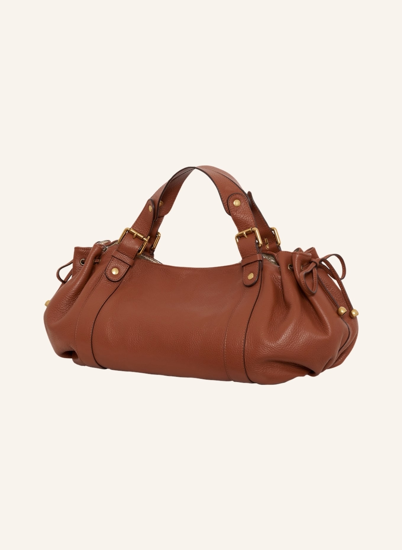 GERARD DAREL Tasche 24H: TAN/GOLD
