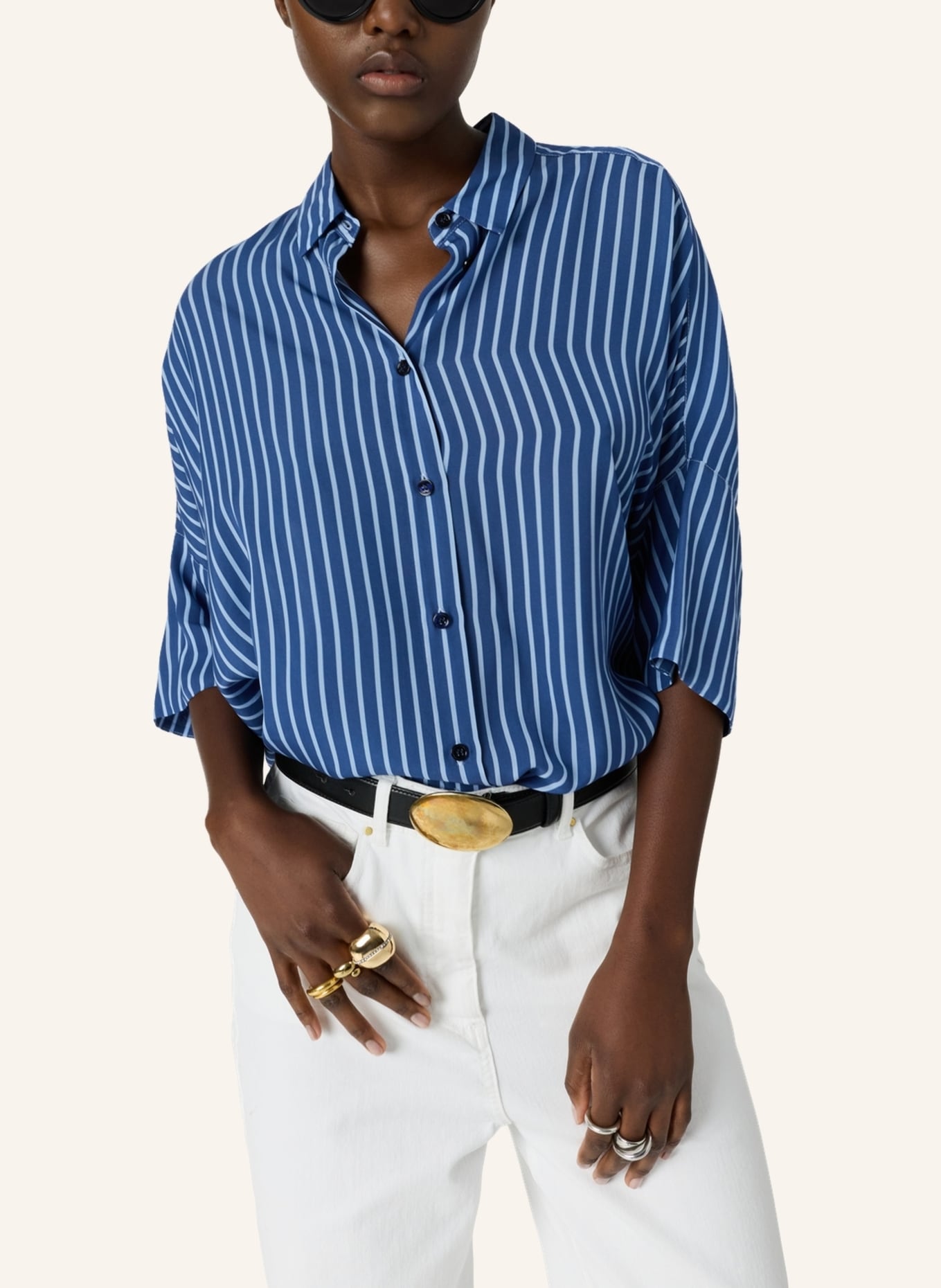 GERARD DAREL Bluse CRISSY: BLAU