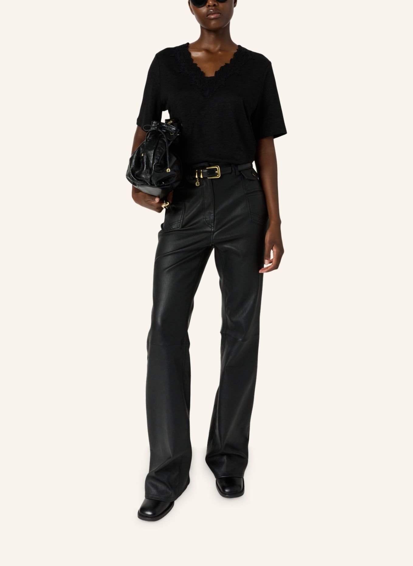 GERARD DAREL T-Shirt MAEVANELLE: SCHWARZ