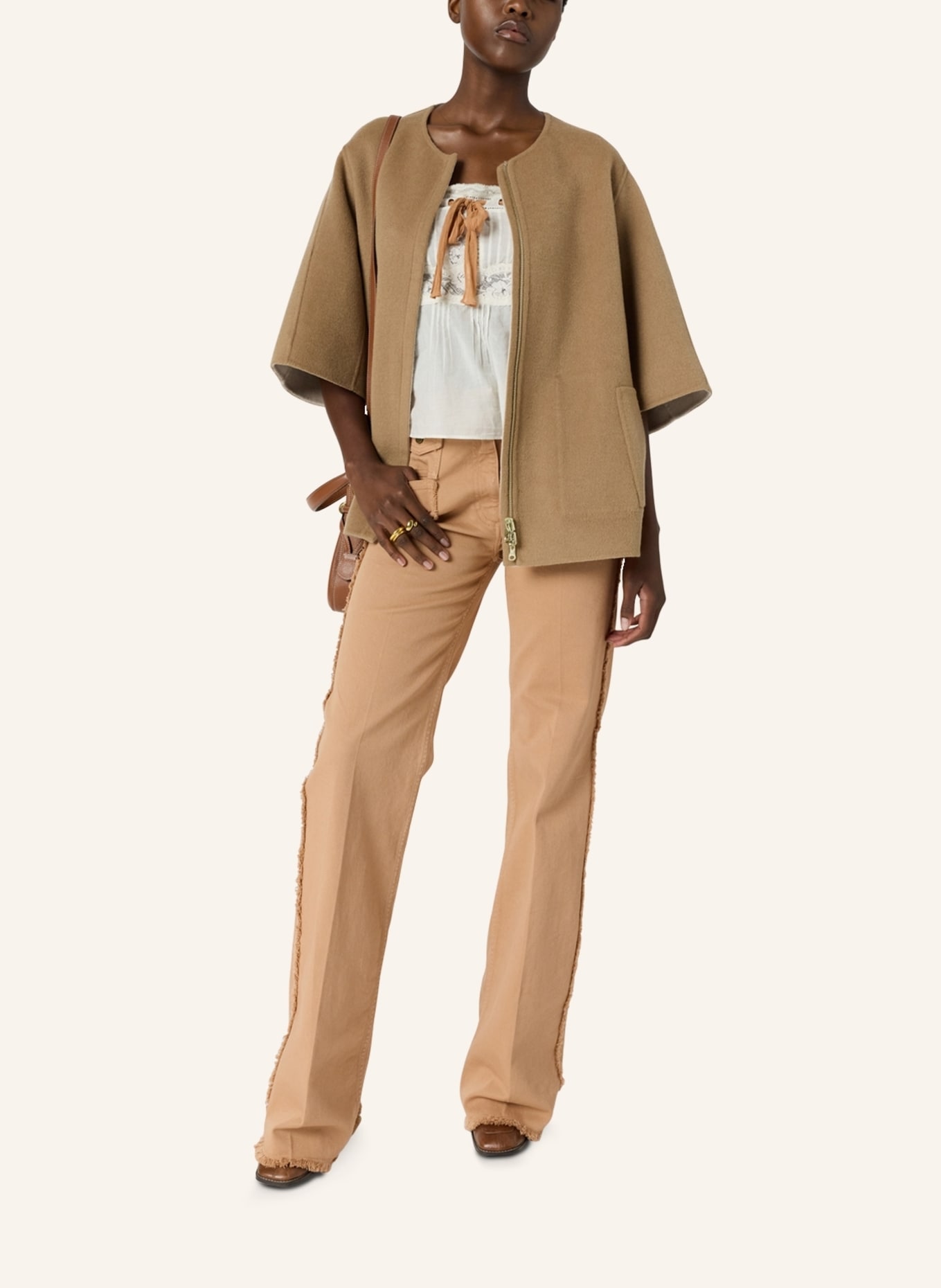 GERARD DAREL Mantel PRISSY: BRAUN