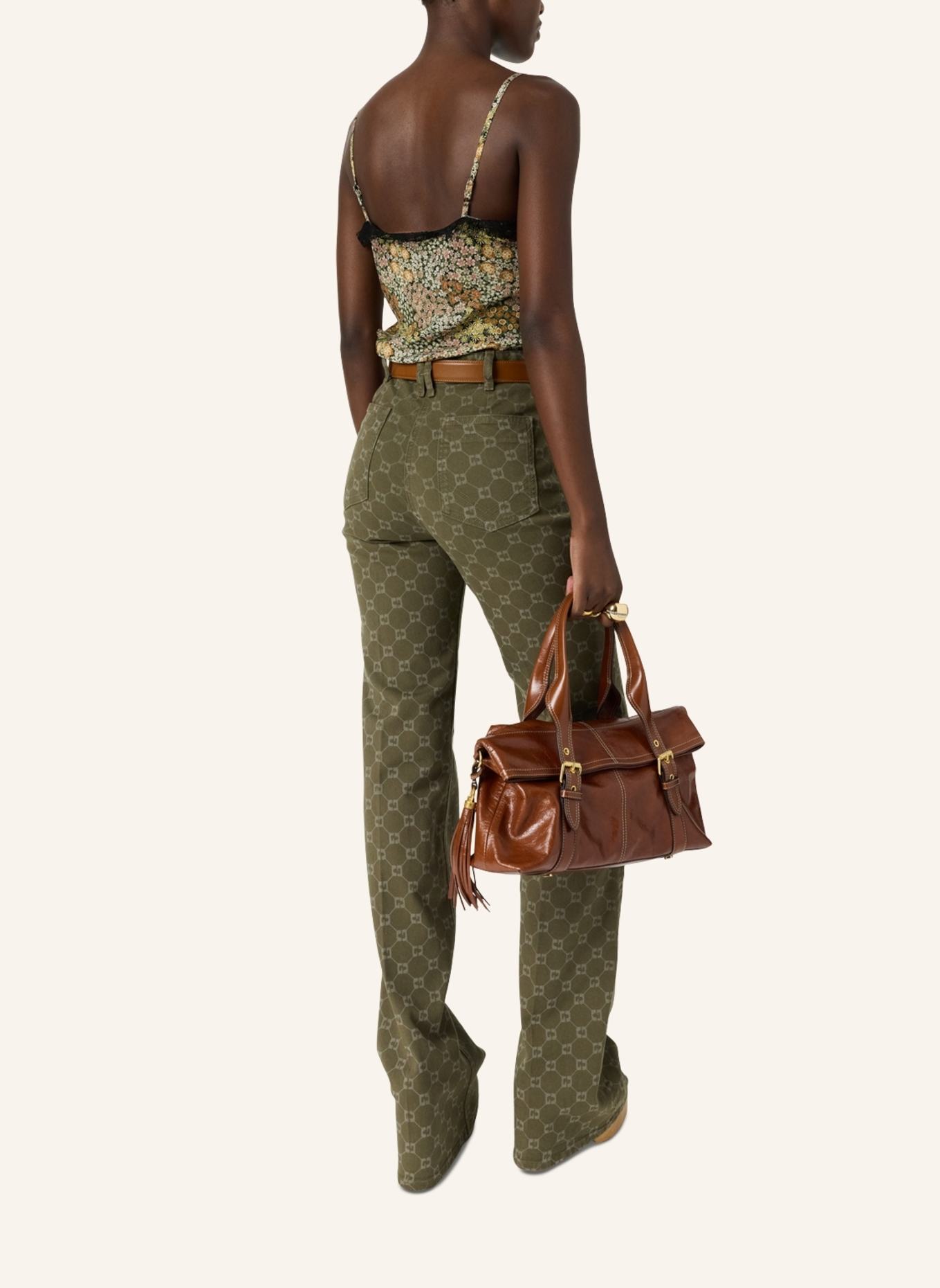 GERARD DAREL Jeans ANNA: KHAKI