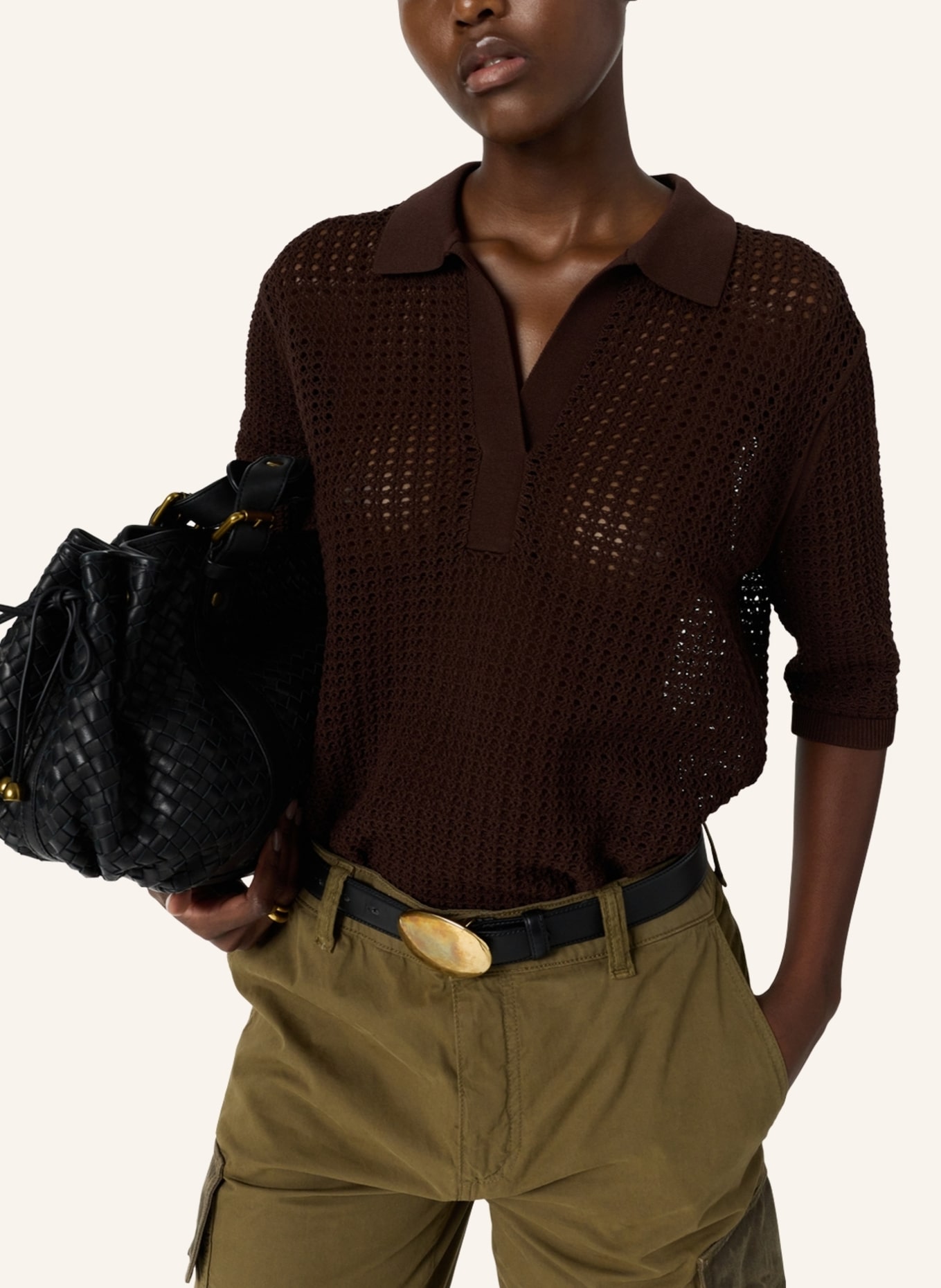 GERARD DAREL Pullover LIANNE: BRAUN