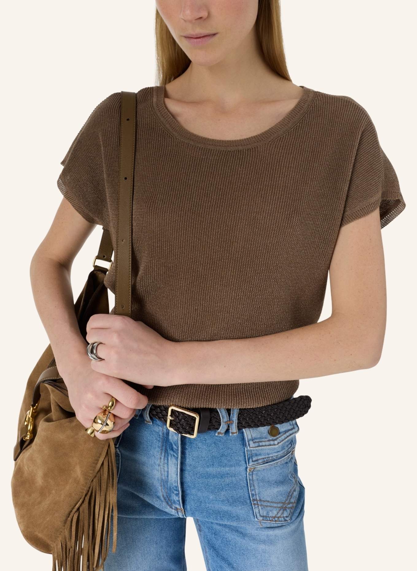 GERARD DAREL Pullover LIXIA: BRAUN