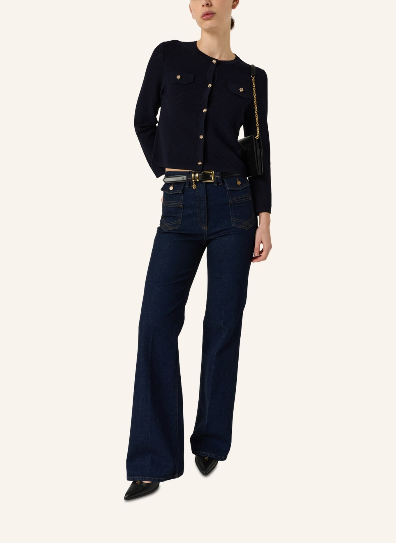 GERARD DAREL Strickjacke LUBNA: DUNKELBLAU