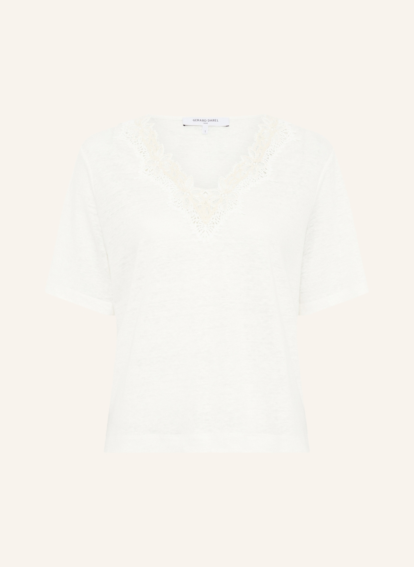 GERARD DAREL T-Shirt MAEVANELLE: ECRU