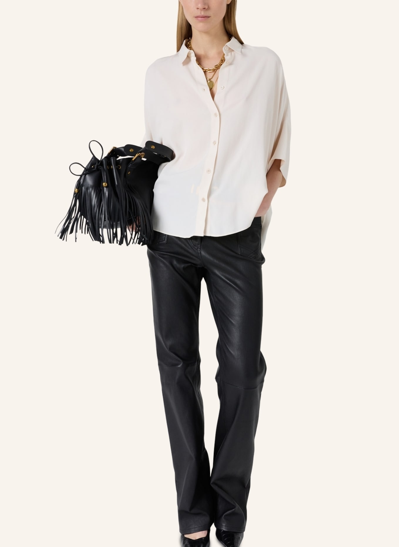 GERARD DAREL Bluse CIRAE: BEIGE