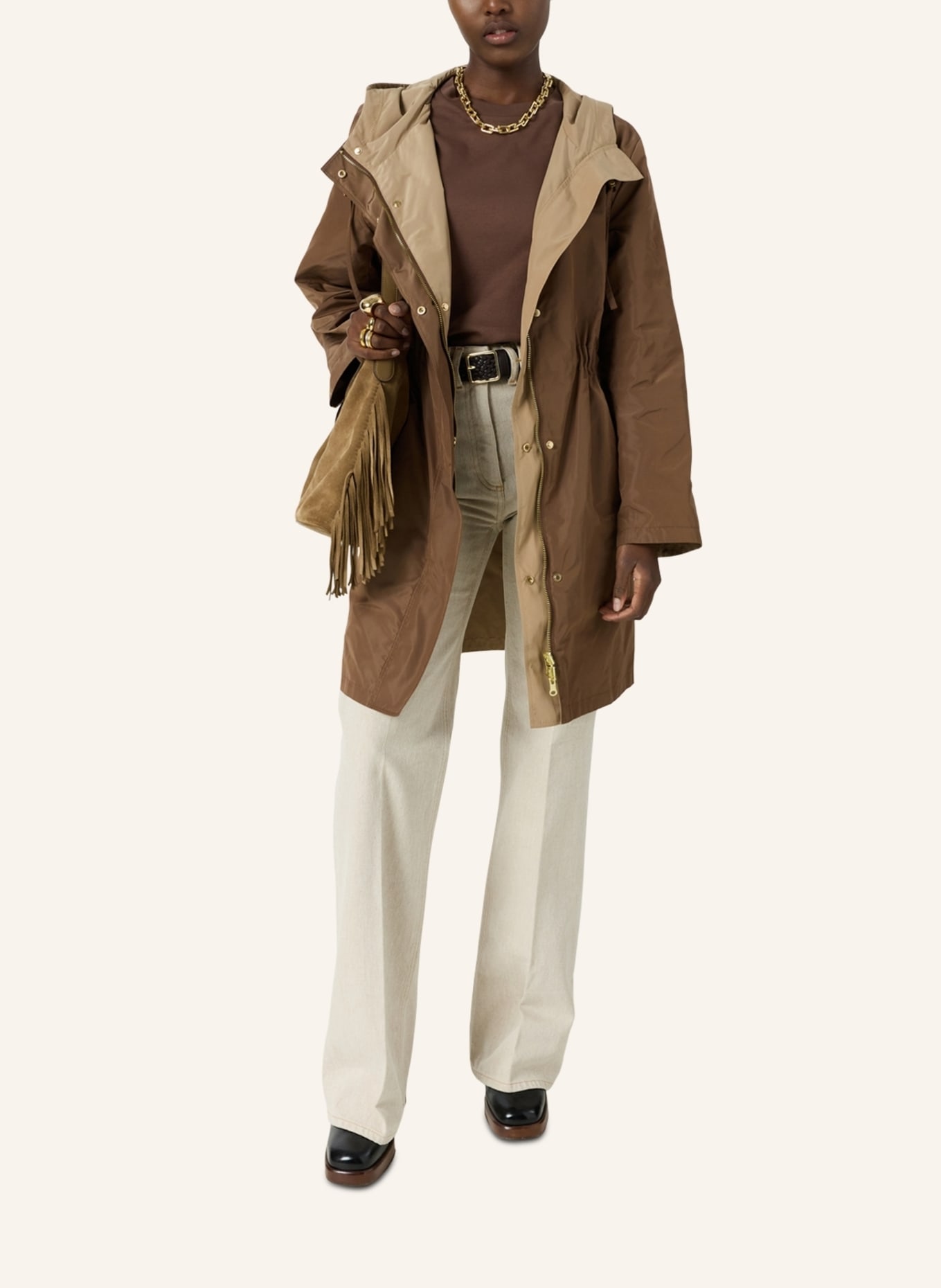 GERARD DAREL Parka JANNIS: BRAUN