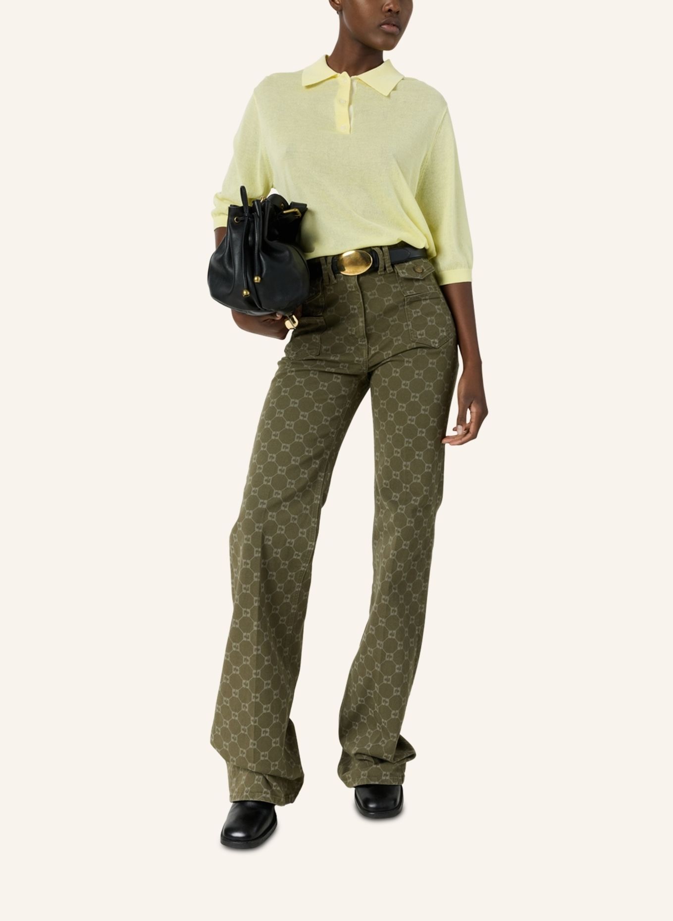 GERARD DAREL Pullover LAIKA: GELB