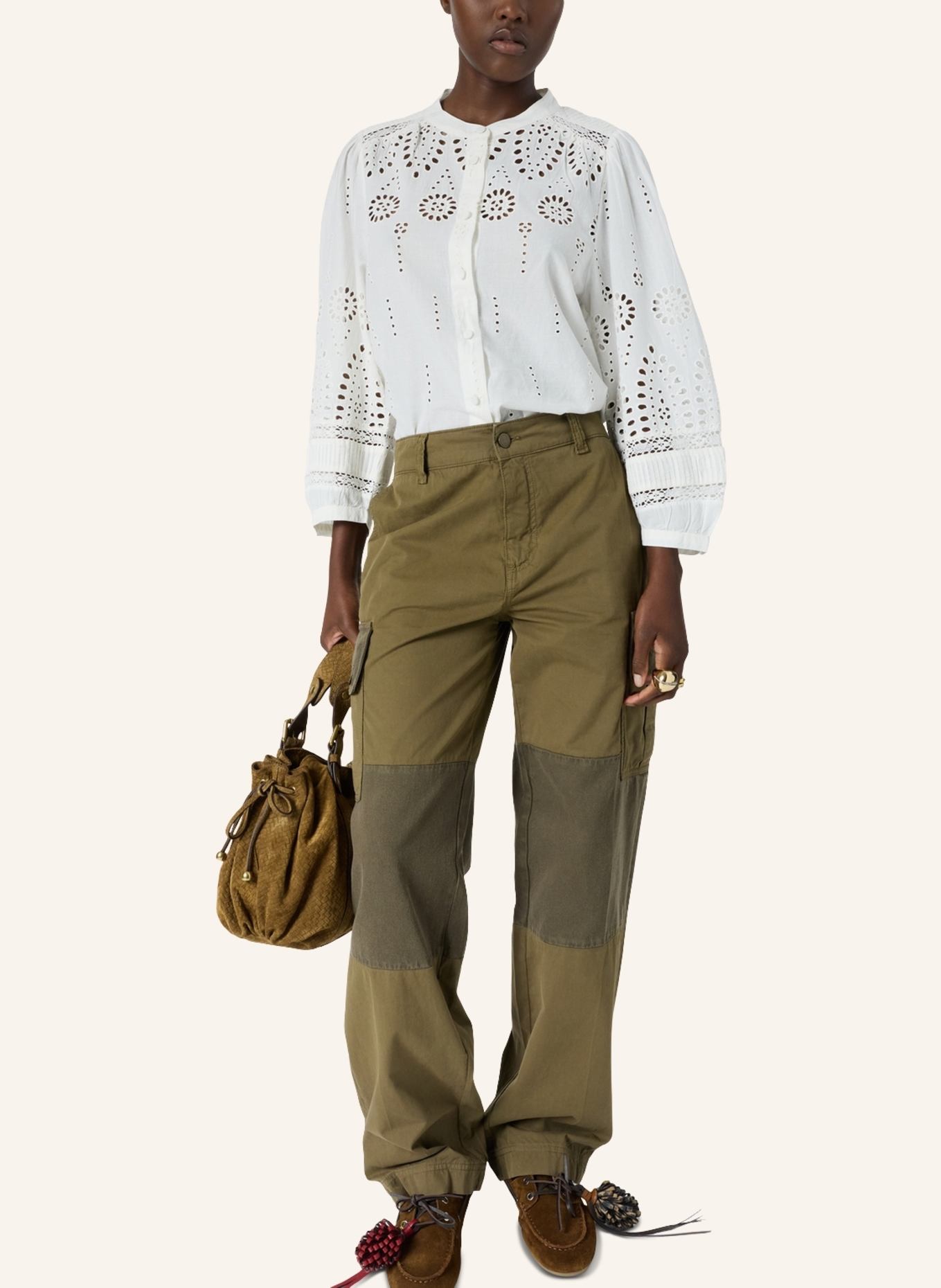 GERARD DAREL Bluse CYBELLA: ECRU