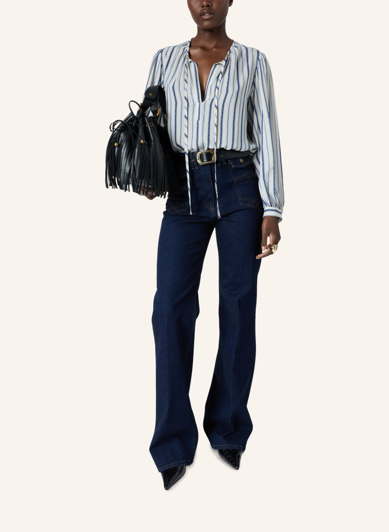 GERARD DAREL Bluse CAMMIE: CREME