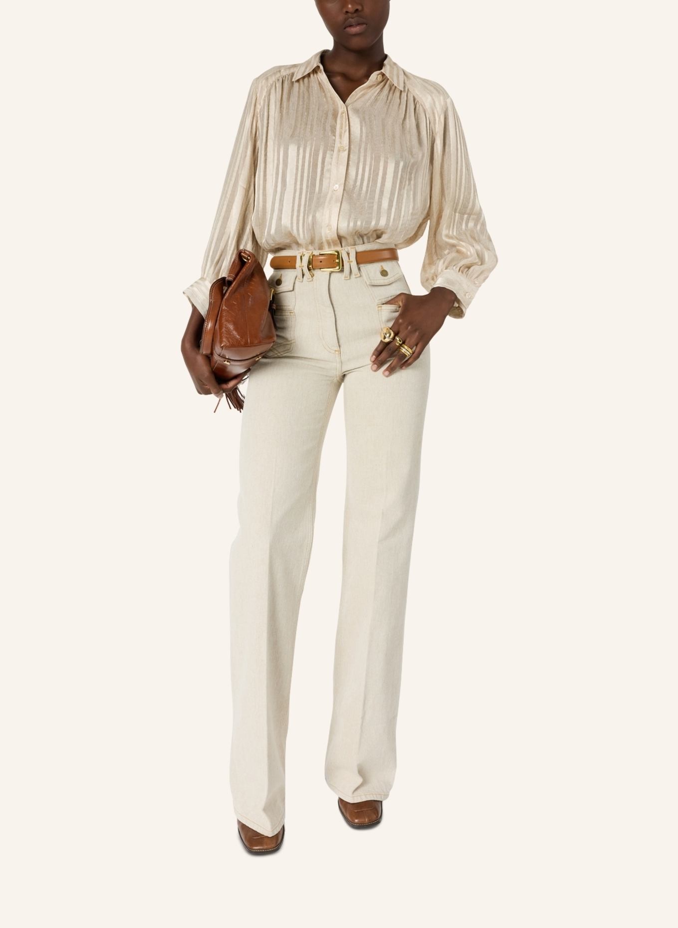 GERARD DAREL Bluse CRINA: CREME