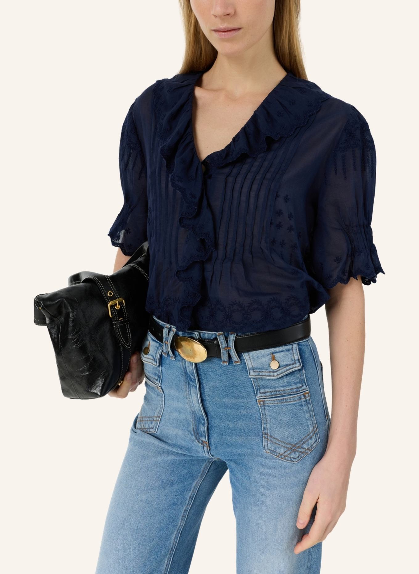 GERARD DAREL Bluse CEYLIA: DUNKELBLAU