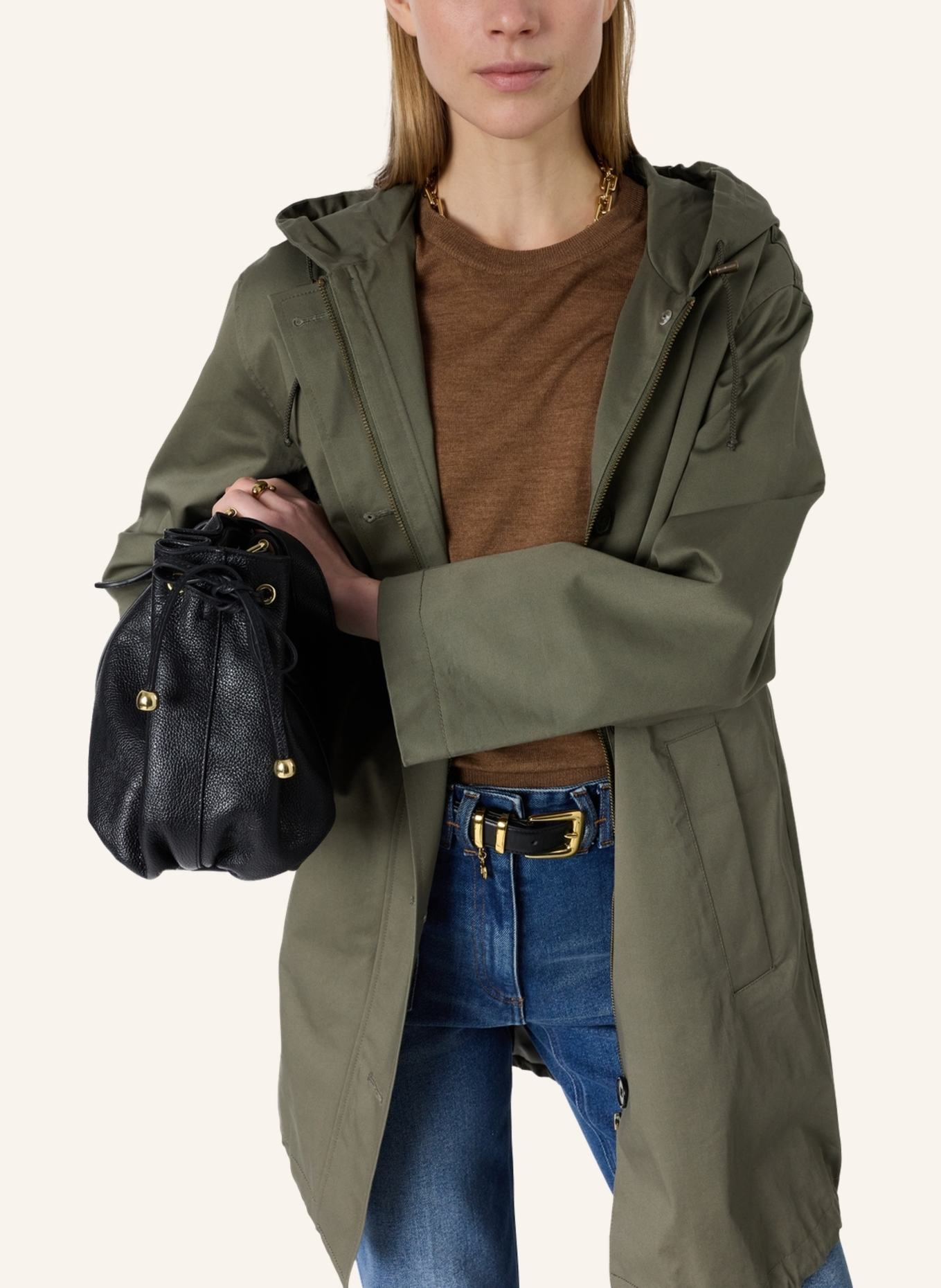 GERARD DAREL Parka JANAYA: KHAKI