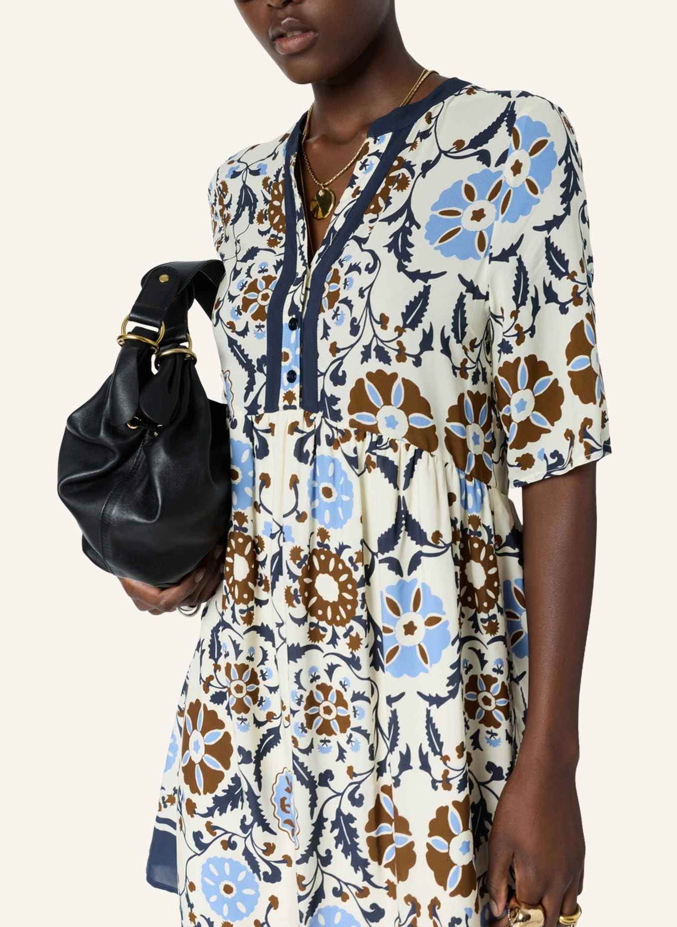 GERARD DAREL Kleid ROMAINE: ECRU