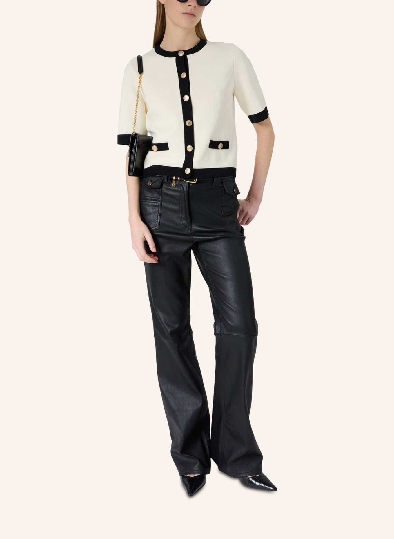 GERARD DAREL Strickjacke LAILA: ECRU