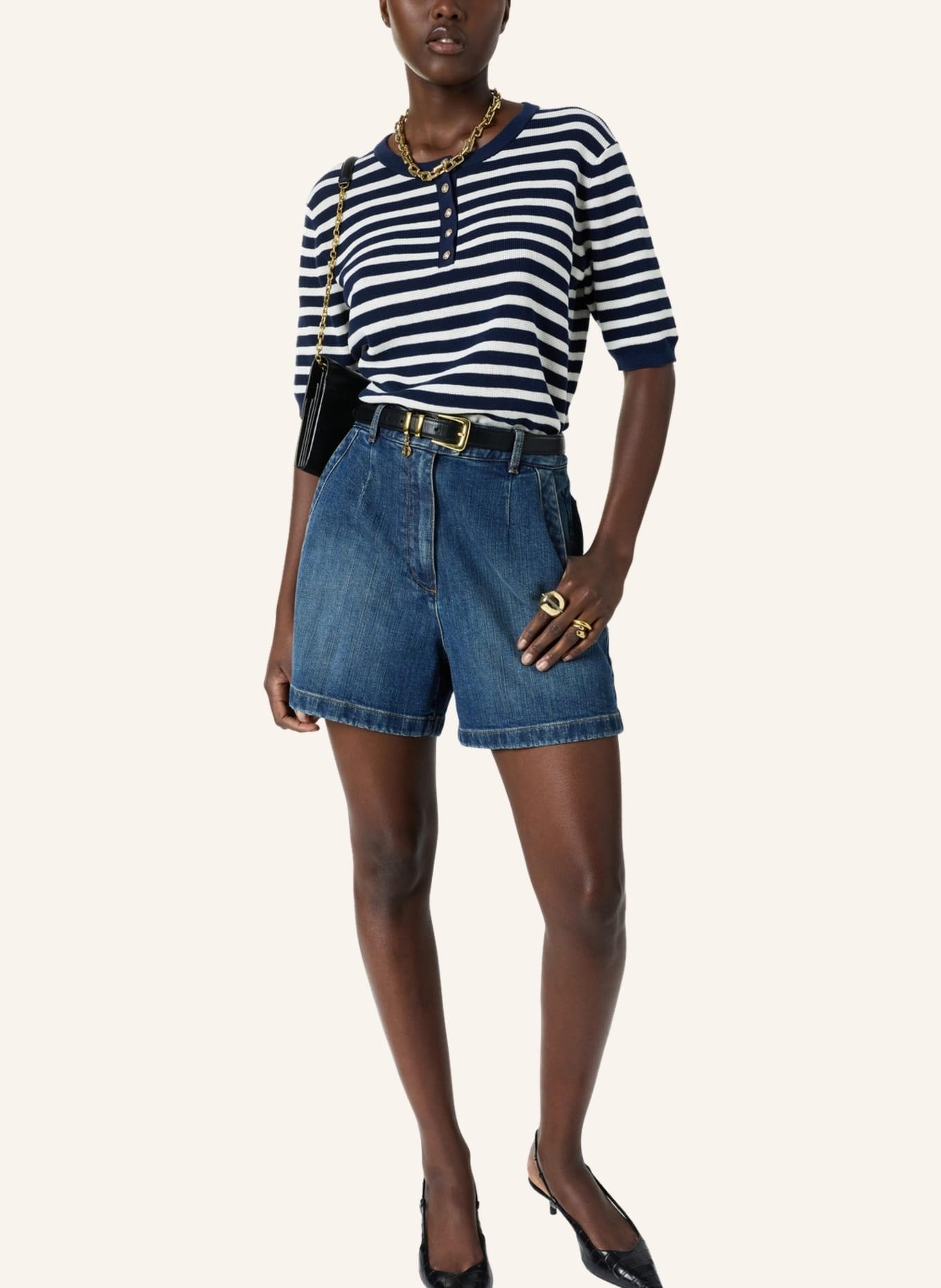 GERARD DAREL Pullover LAINA: DUNKELBLAU