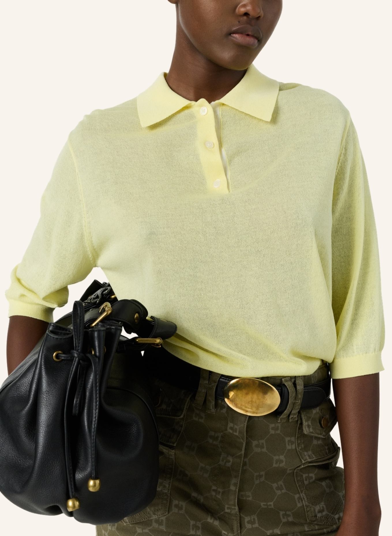 GERARD DAREL Pullover LAIKA: GELB