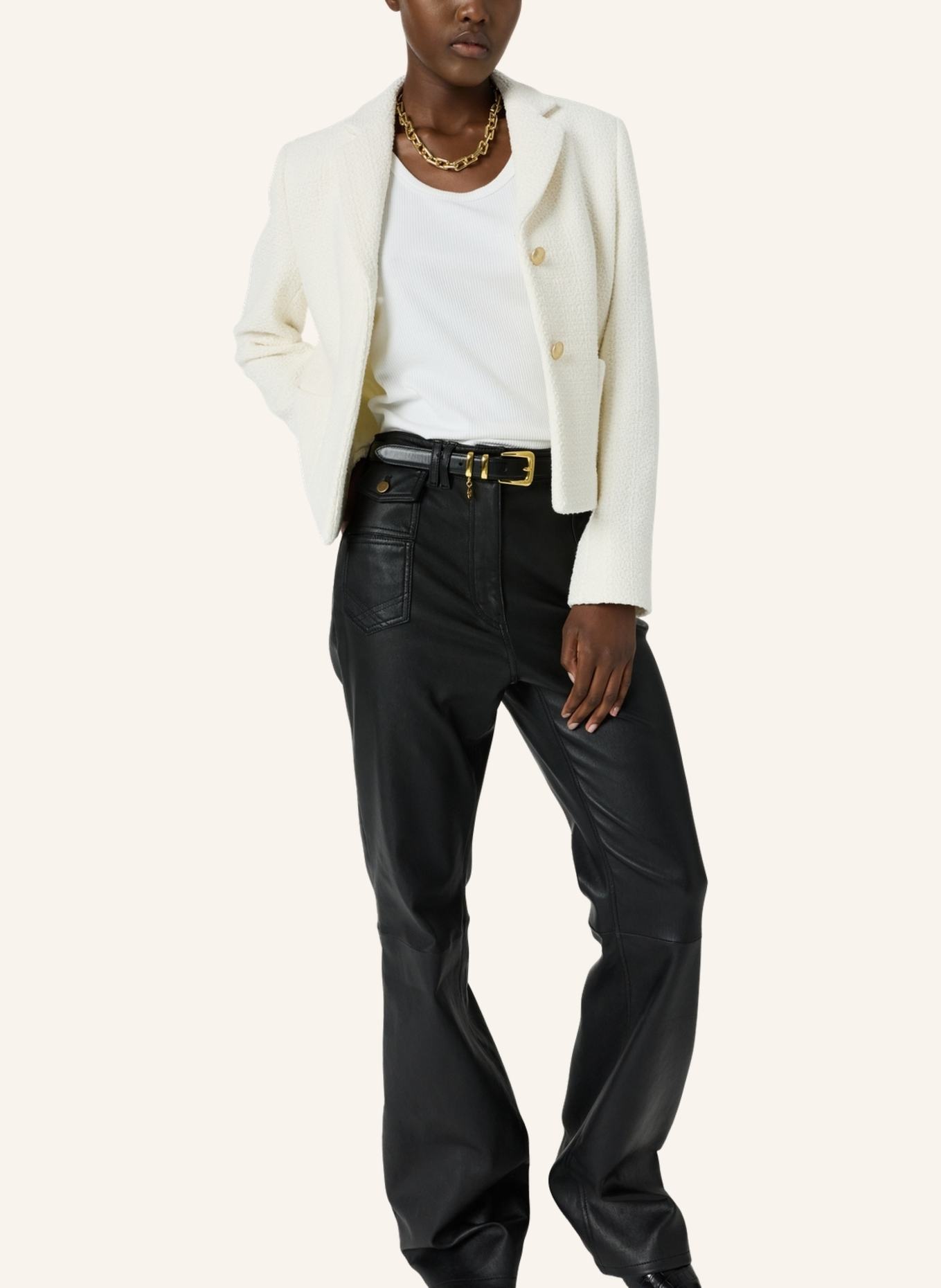 GERARD DAREL Jacke TAHITI: ECRU