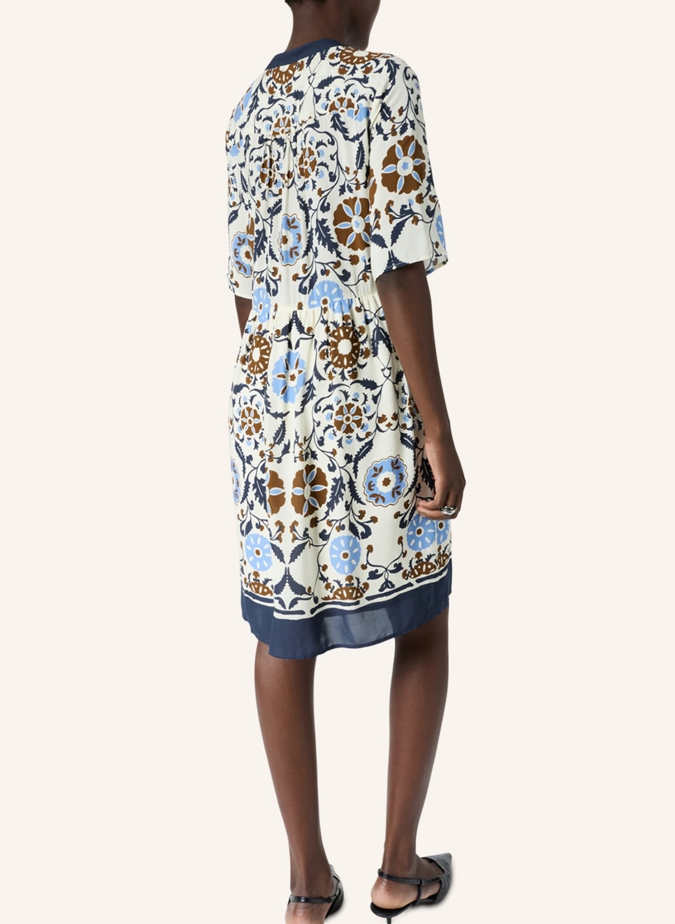 GERARD DAREL Kleid ROMAINE: ECRU