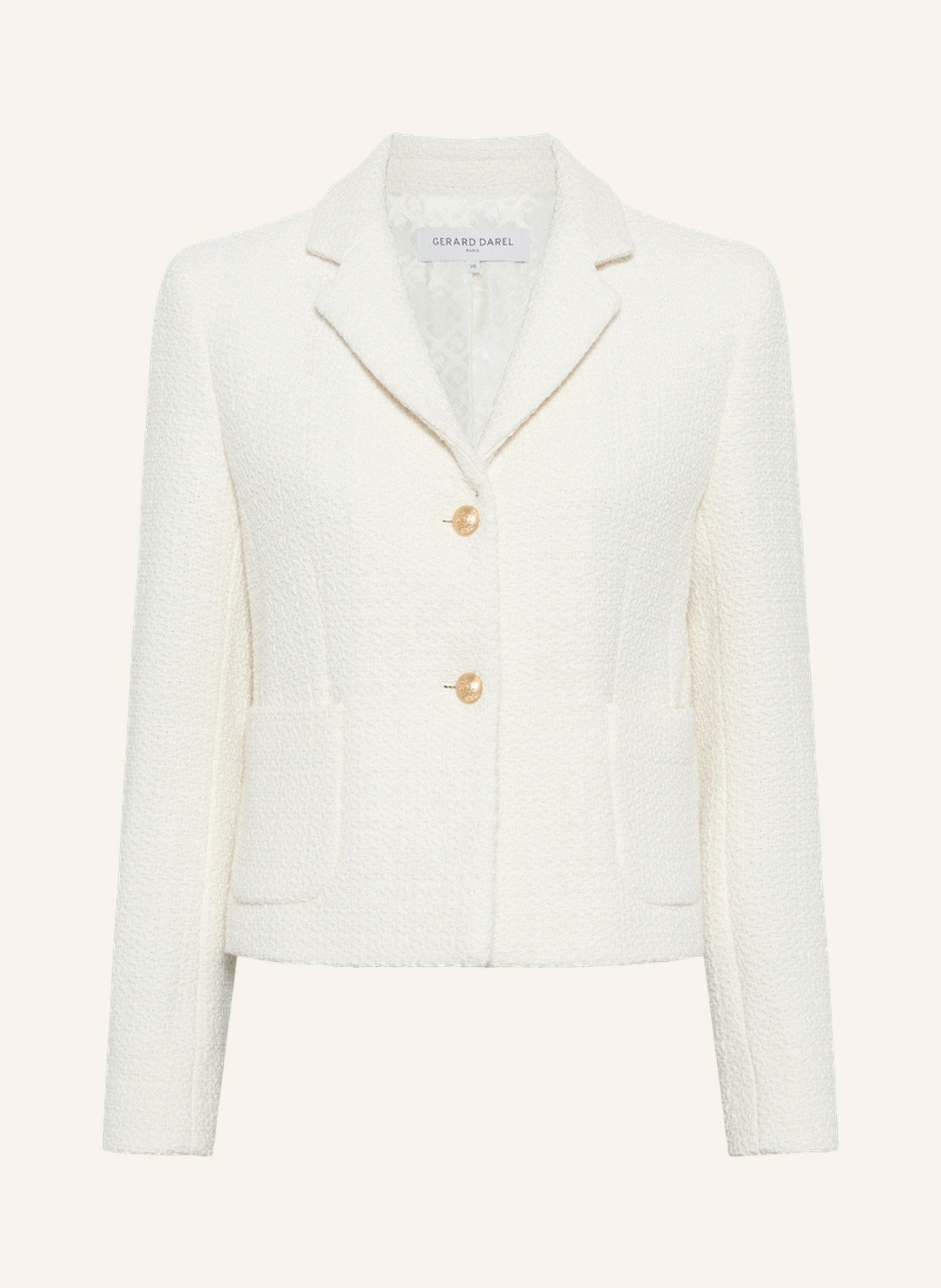 GERARD DAREL Jacke TAHITI: ECRU