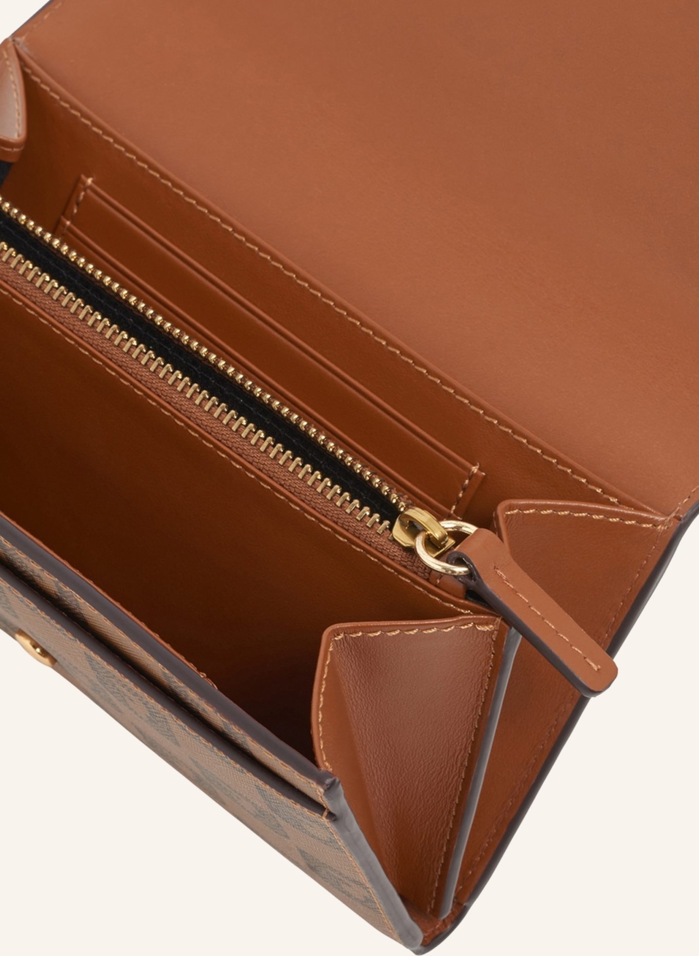 GERARD DAREL Kleinlederwaren WALLET: CAMEL