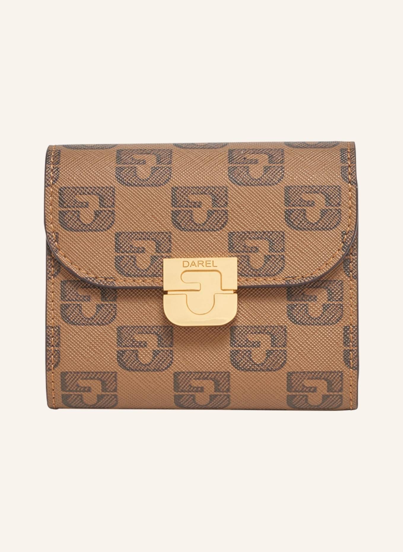 GERARD DAREL Kleinlederwaren MINI WALLET: CAMEL