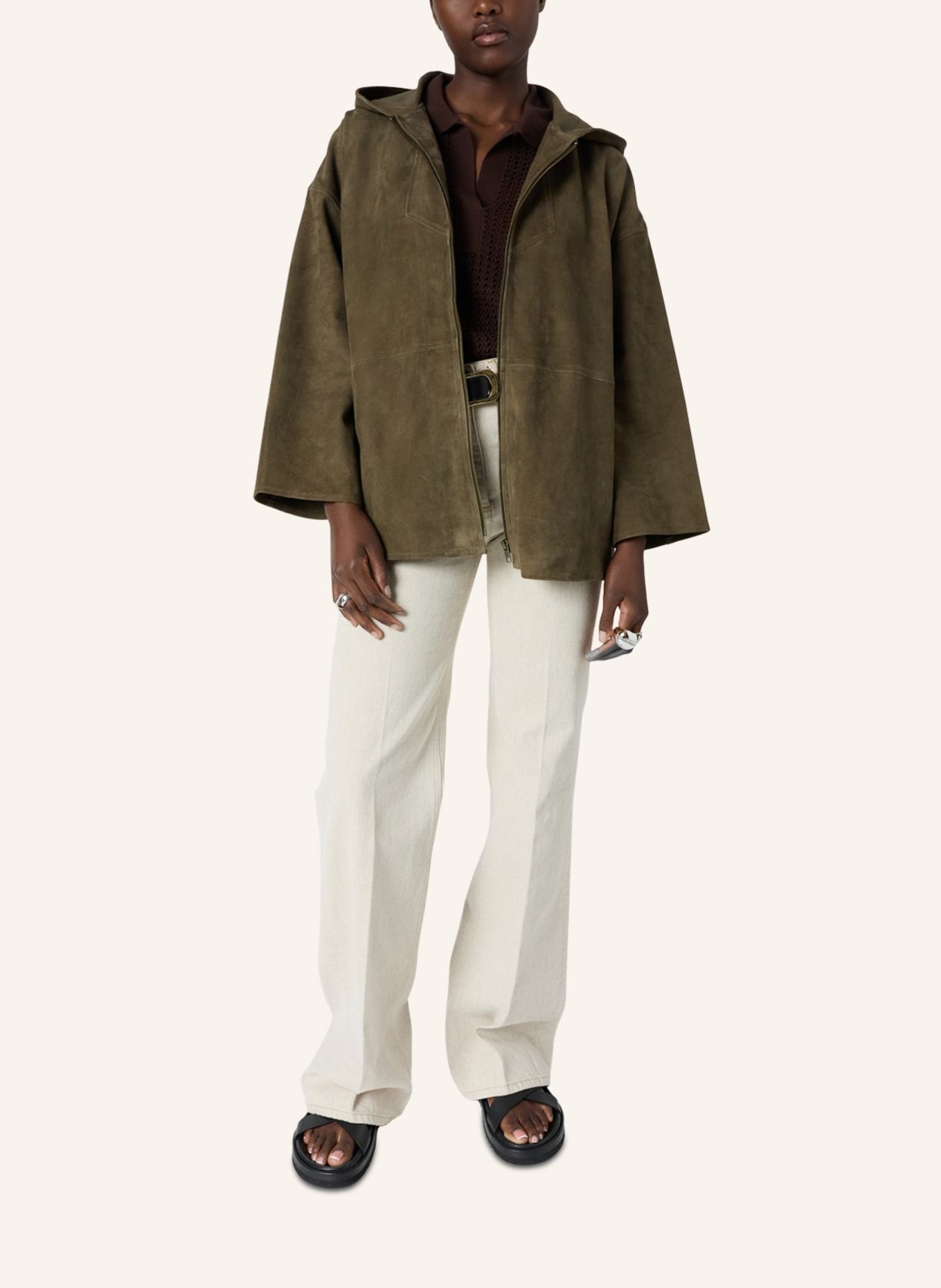 GERARD DAREL Mantel TASSYA: KHAKI