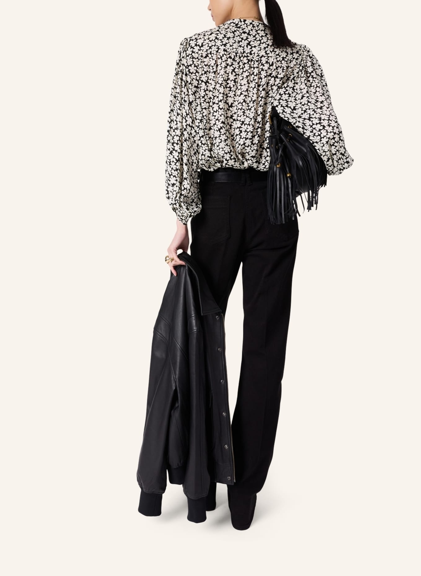 GERARD DAREL Bluse CEONIE: SCHWARZ