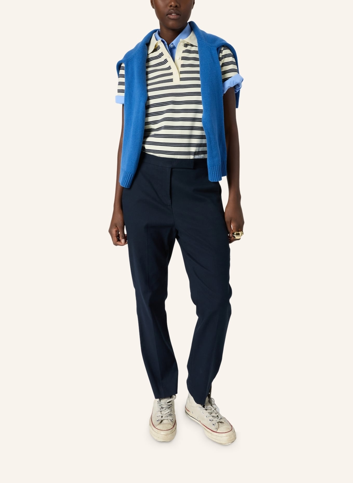 GERARD DAREL Hose AURIA: DUNKELBLAU