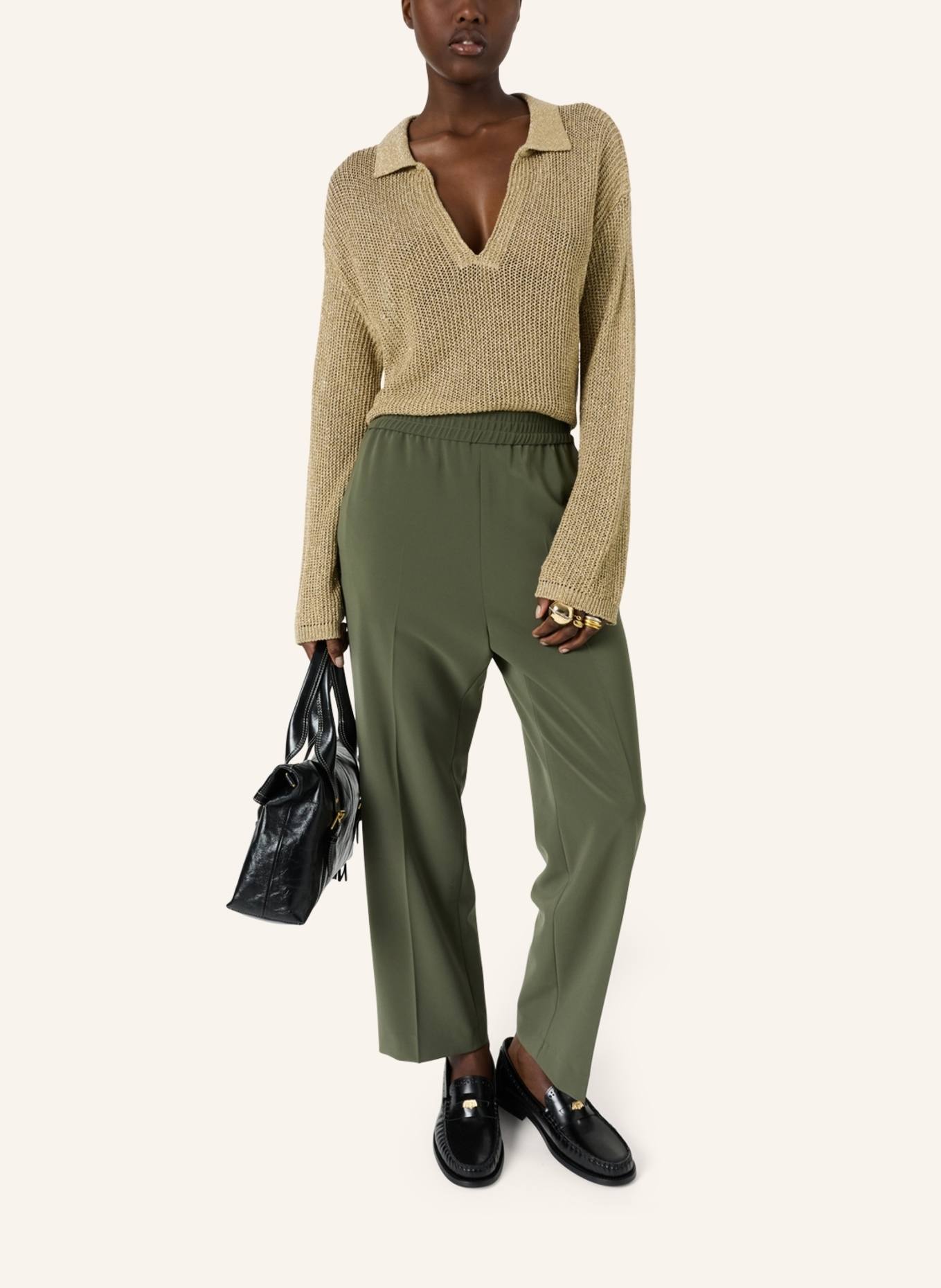 GERARD DAREL Hose ALIETTE: KHAKI