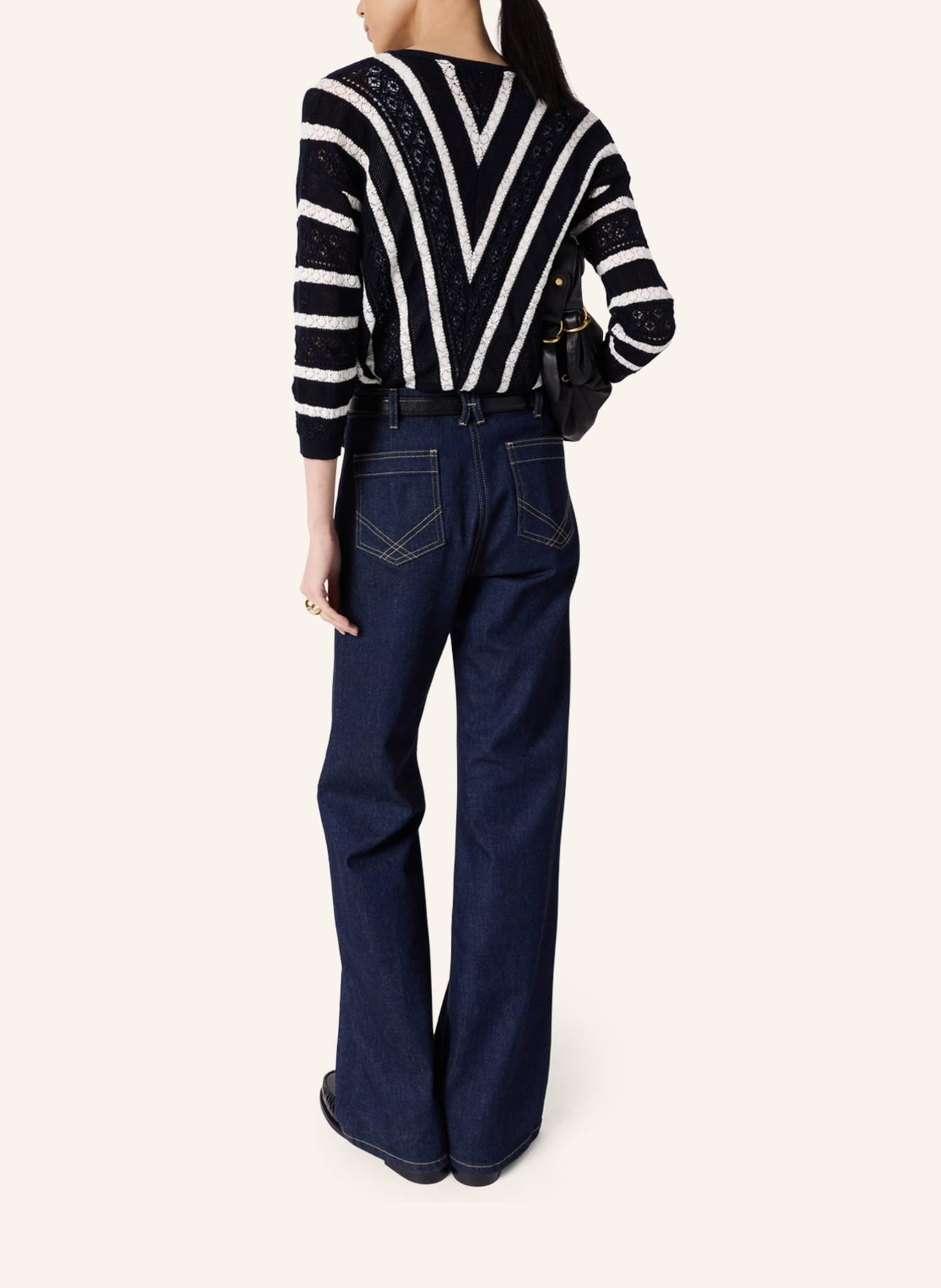 GERARD DAREL Pullover LORETTA: DUNKELBLAU