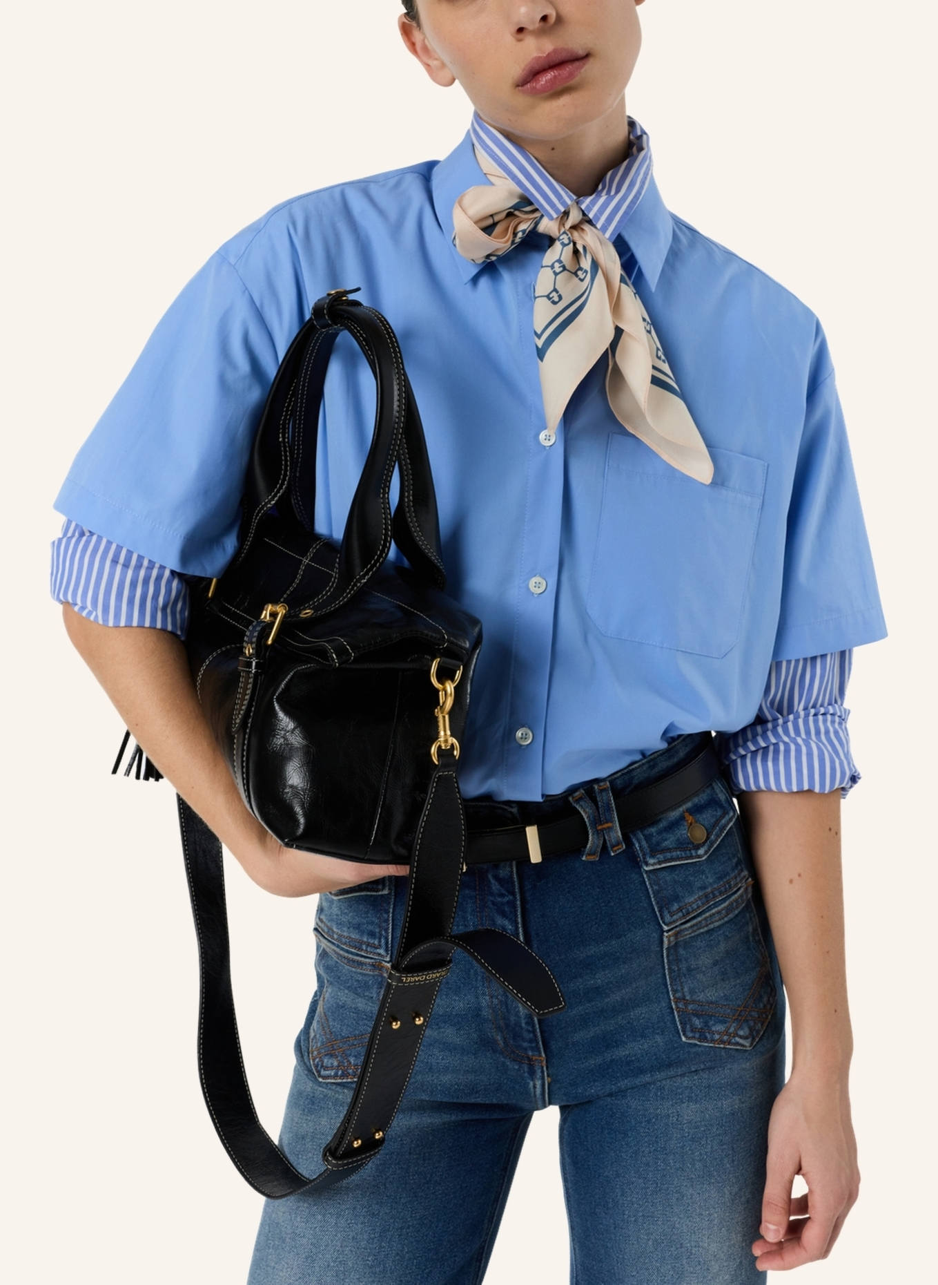 GERARD DAREL Bluse CHAYNA: BLAU